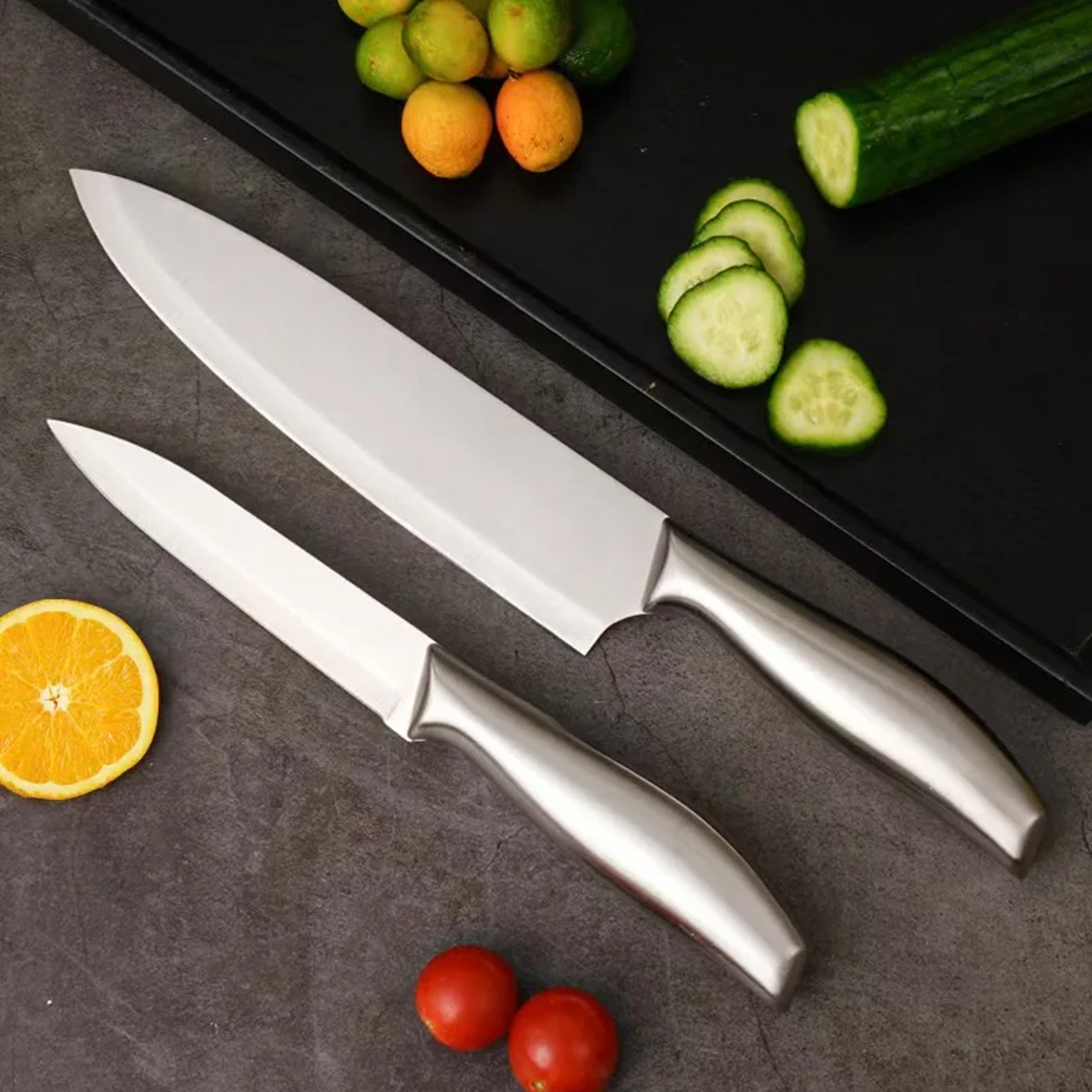 stainless steel paring knife with blade for meat fruits and vegetables