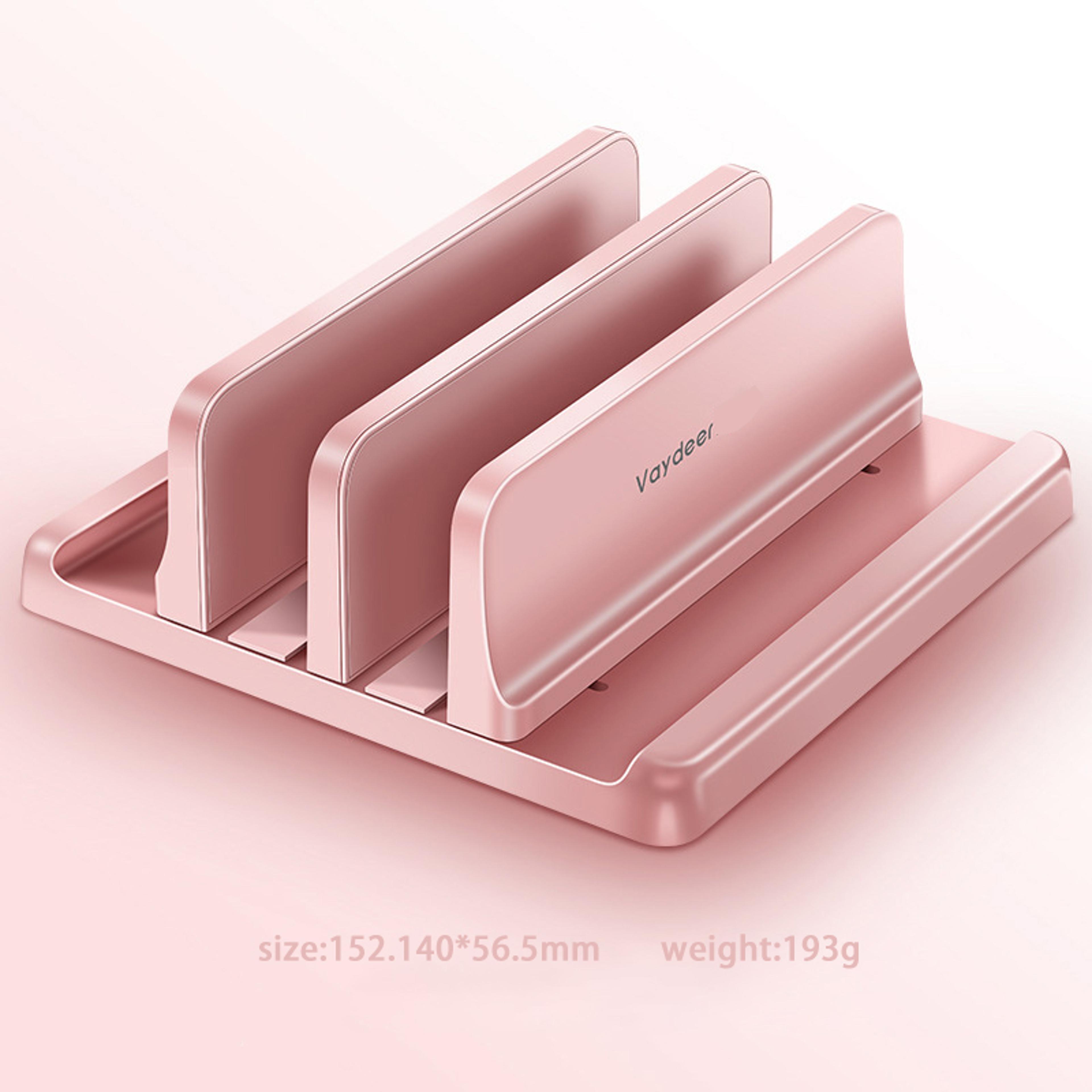 plastic vertical laptop stand adjustable desktop notebook holder