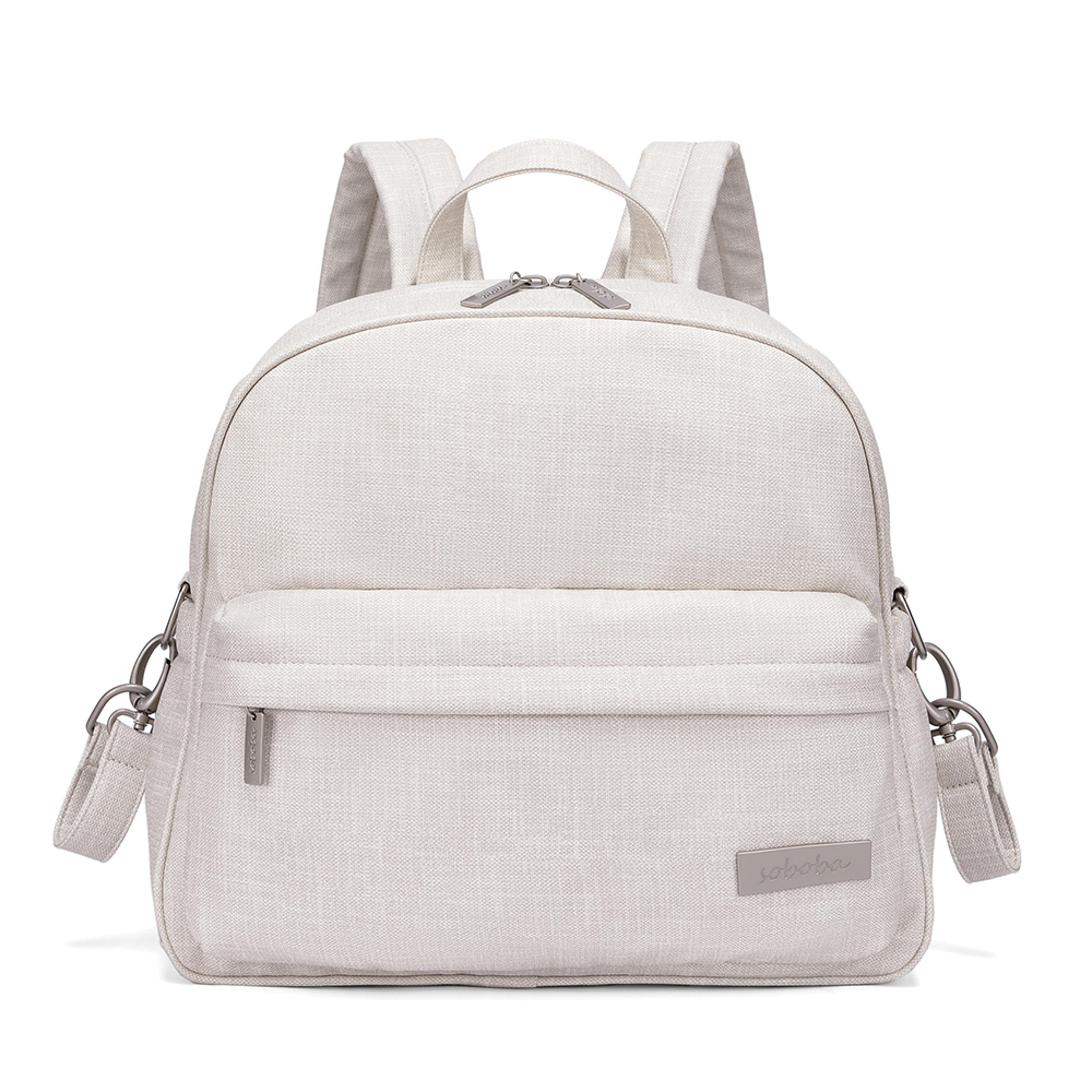 waterproof diaper backpack large capacity nappy changing bag with two straps