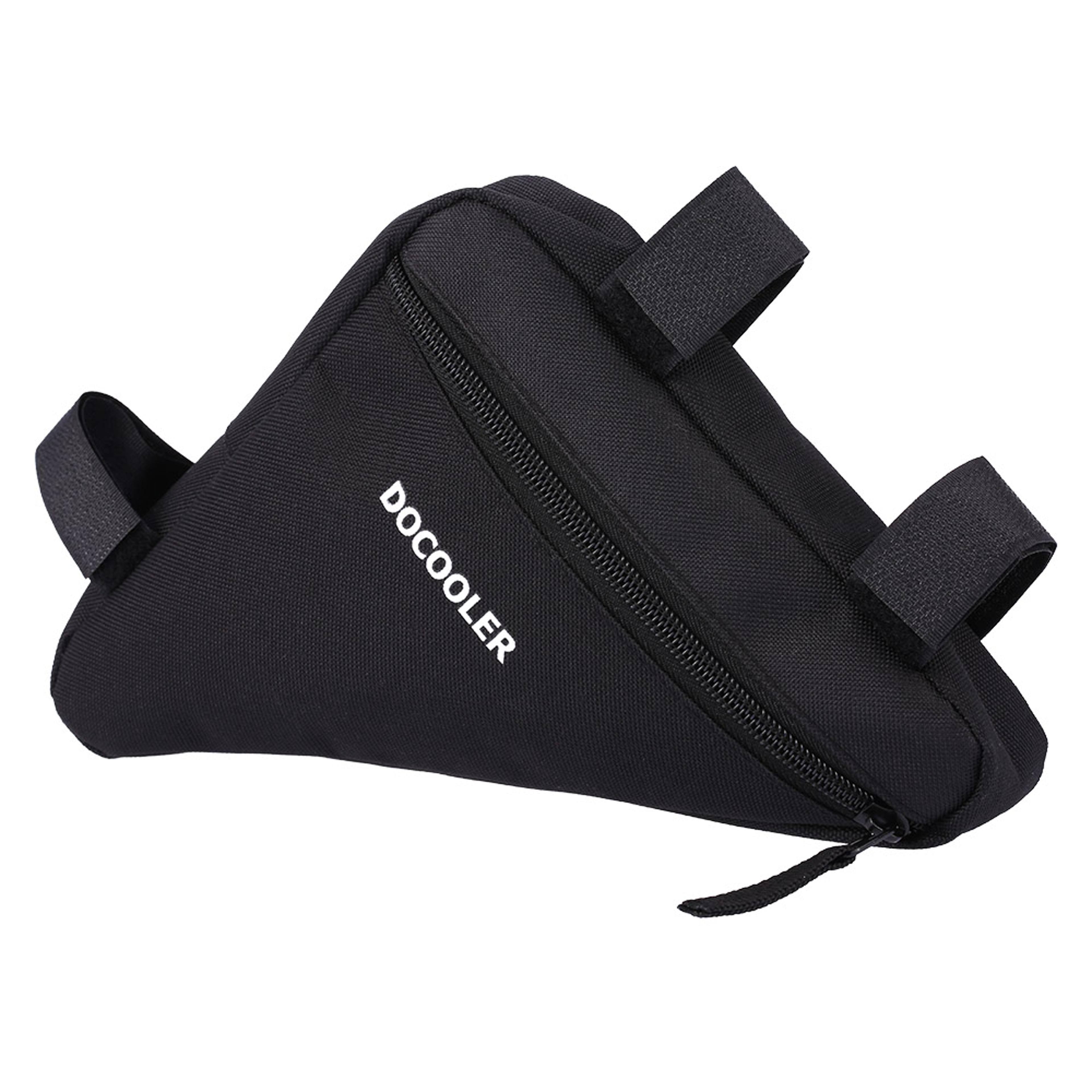 triangle bicycle frame bag rainproof oxford fabric bicycle front tube pouch