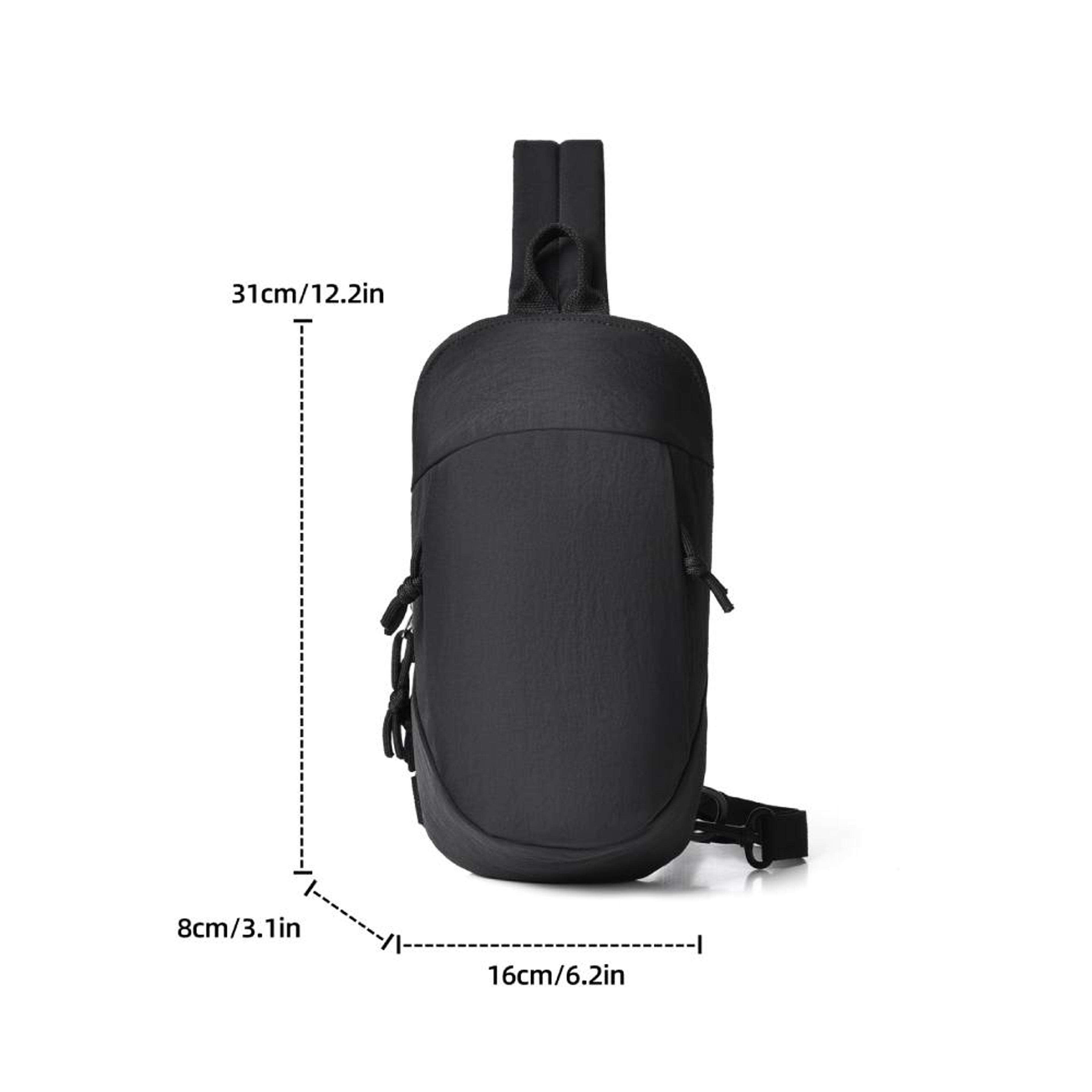 light weight unisex waist pack stylish crossbody bag for daily commute and travel