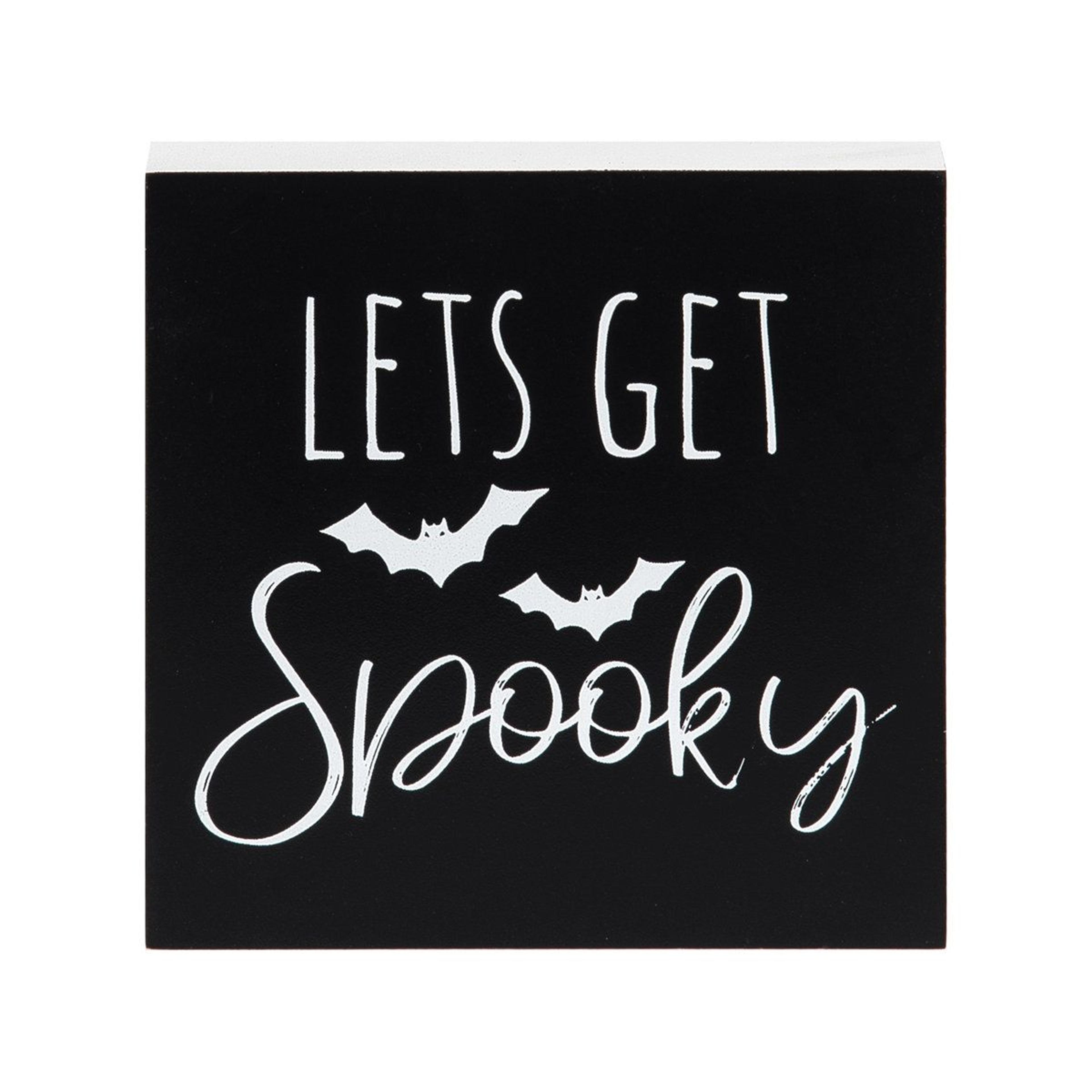 black halloween decorative banner 5 inch mdf seasonal home decor