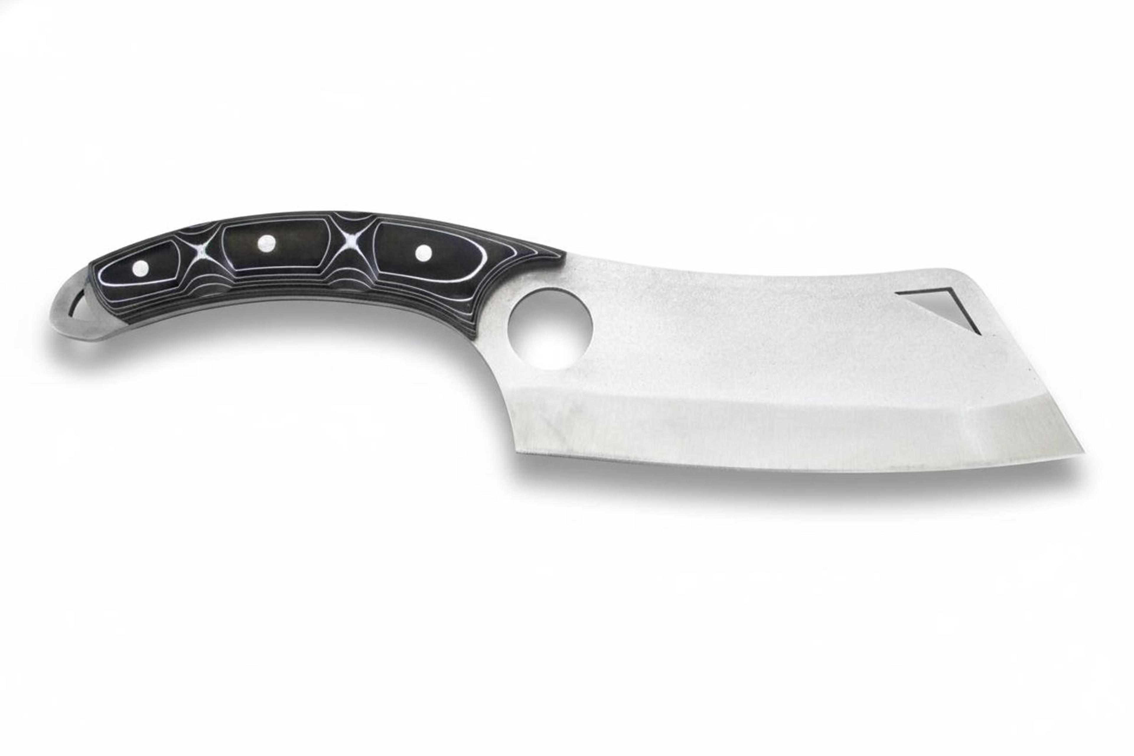 viking knife with werzalit handle and chef's knife, 26.5 cm, personalized engraved outdoor knife