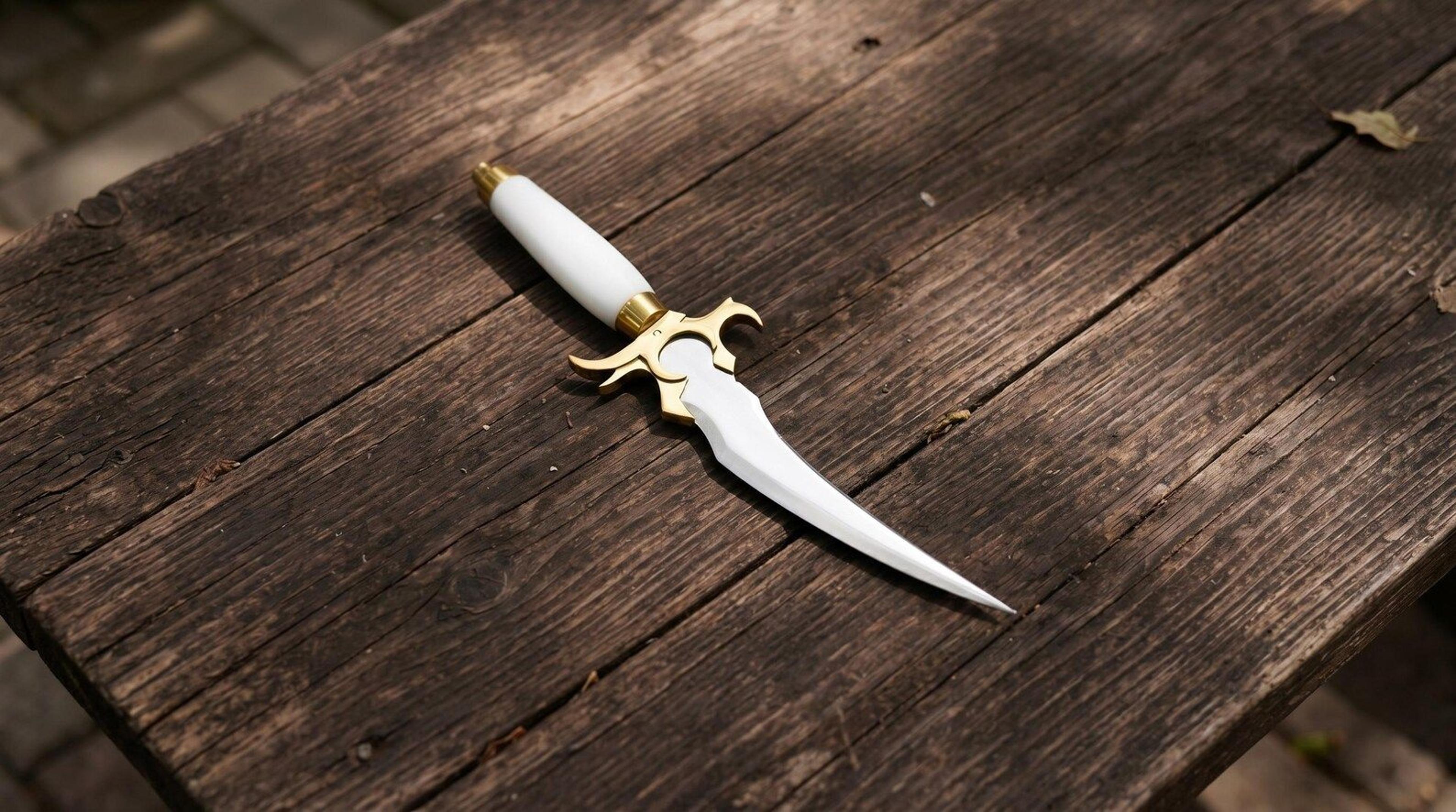 hand forged prince of persia inspired dagger – sands of time fantasy replica blade with stainless steel construction