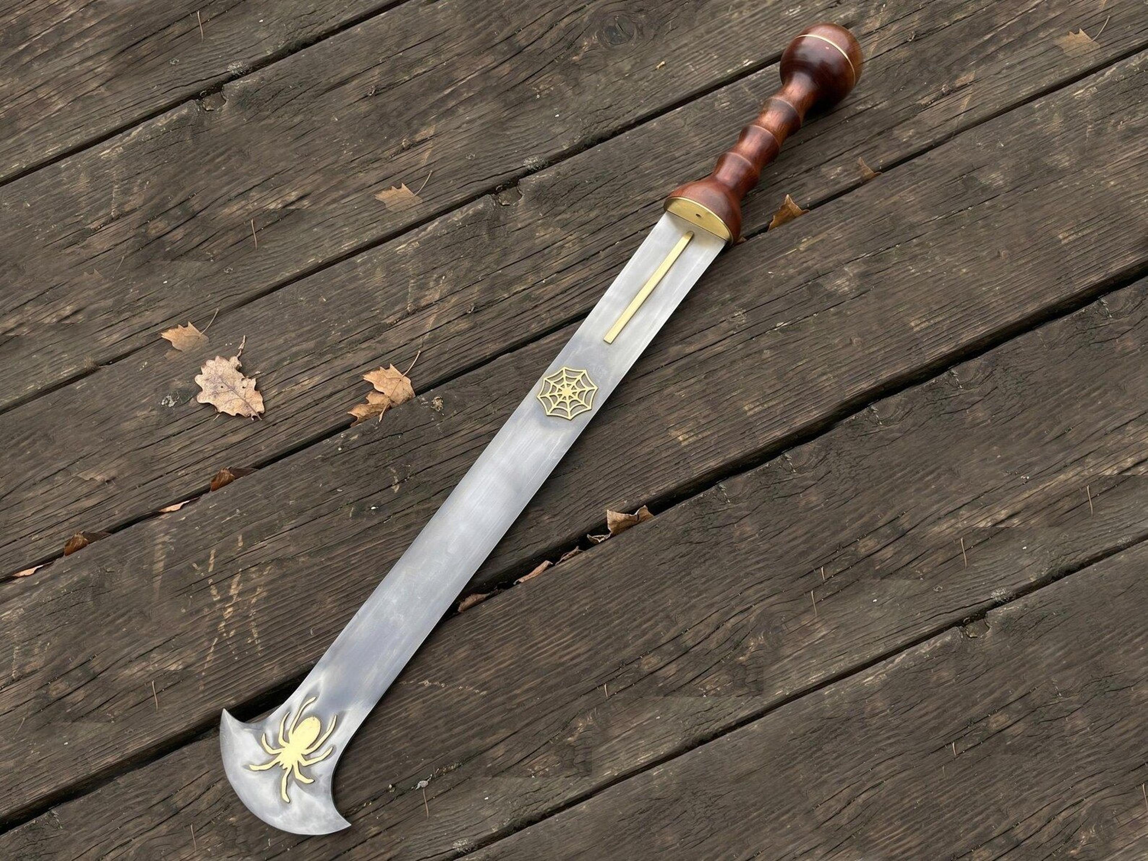 prince of persia spider sword replica – handmade stainless steel fantasy gladius inspired display sword for collectors