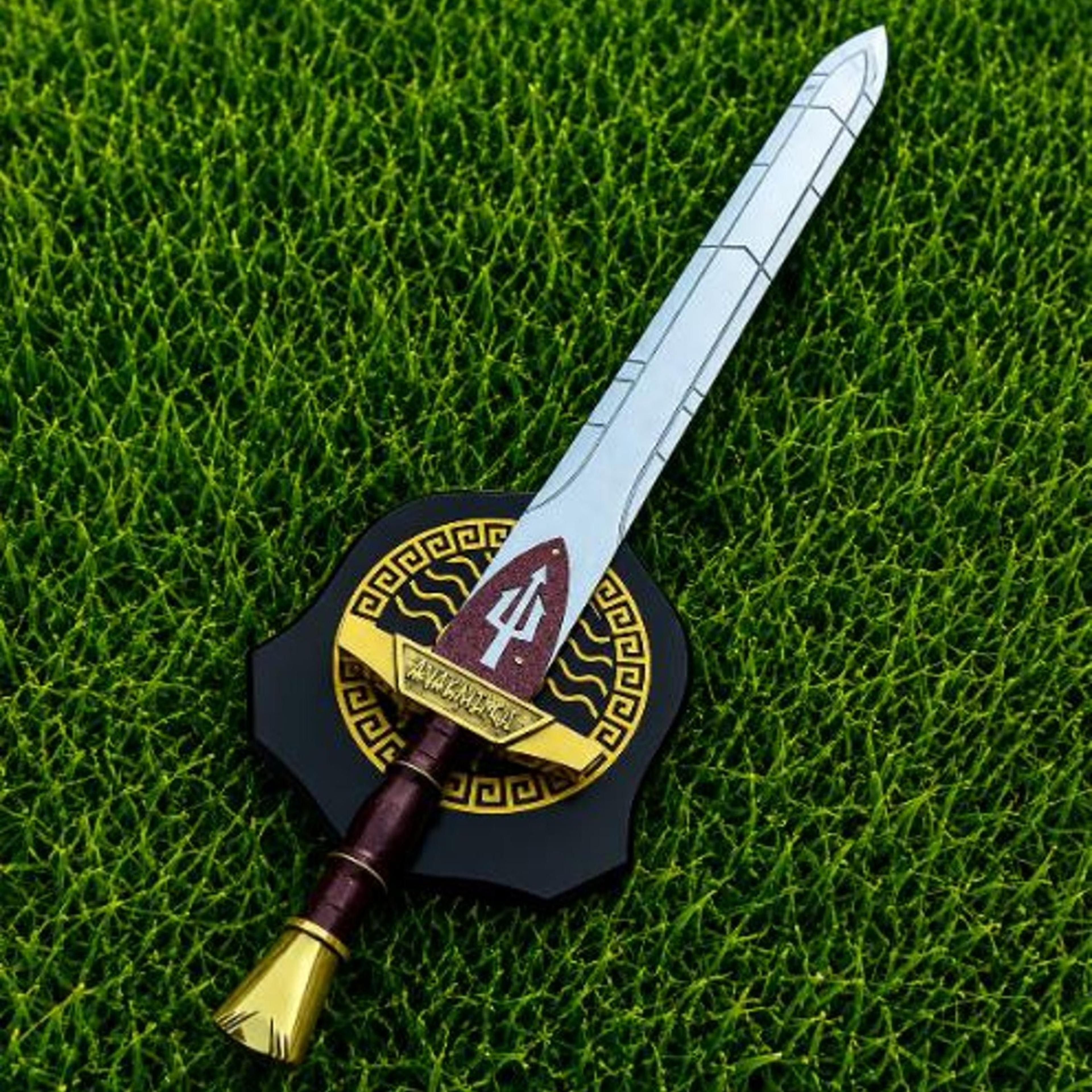 handmade spartan warrior sword – hand forged greek style blade, custom personalized history gift