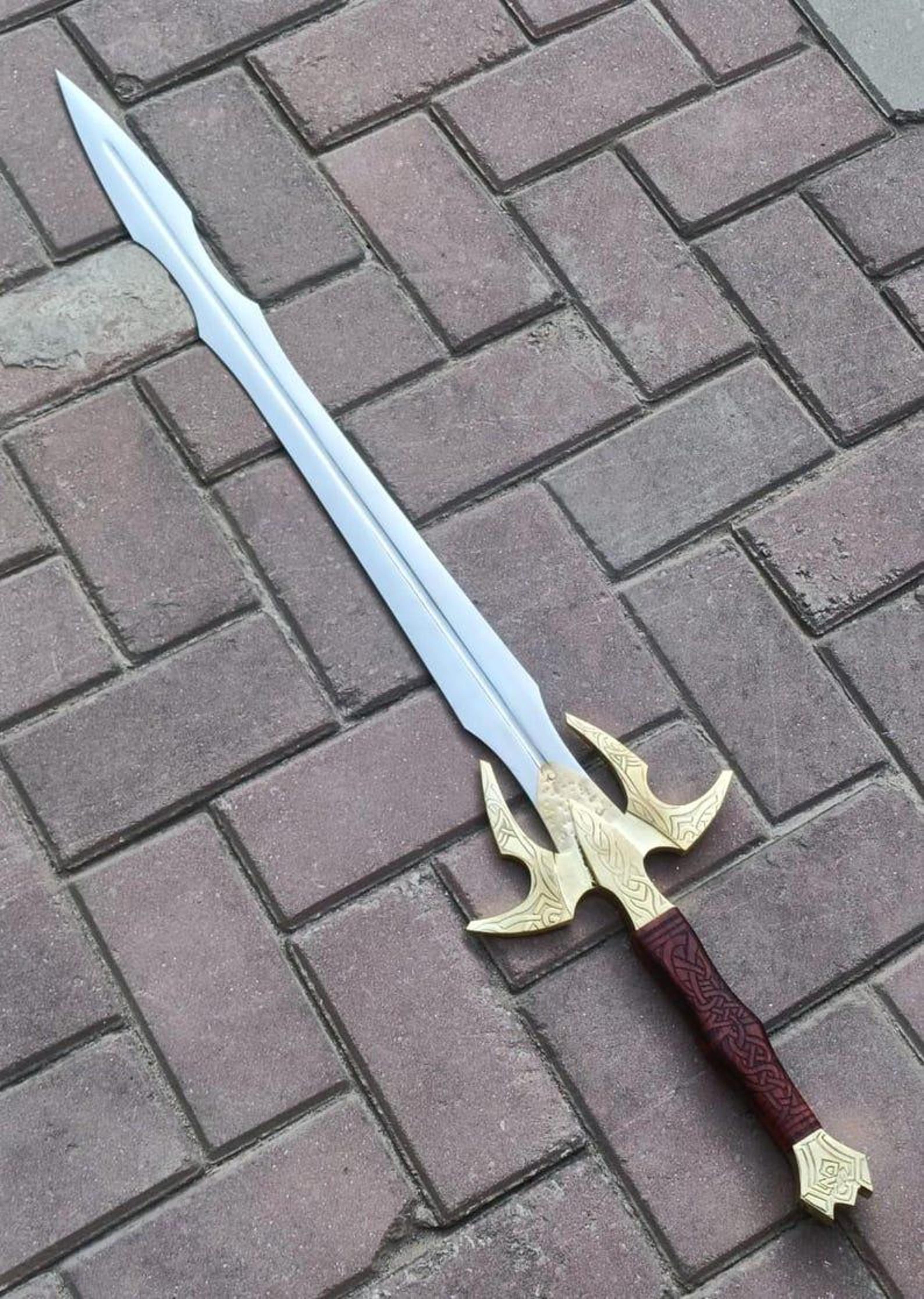 handmade heimdalls hofund sword replica 38 inch stainless steel norse mythology collectible