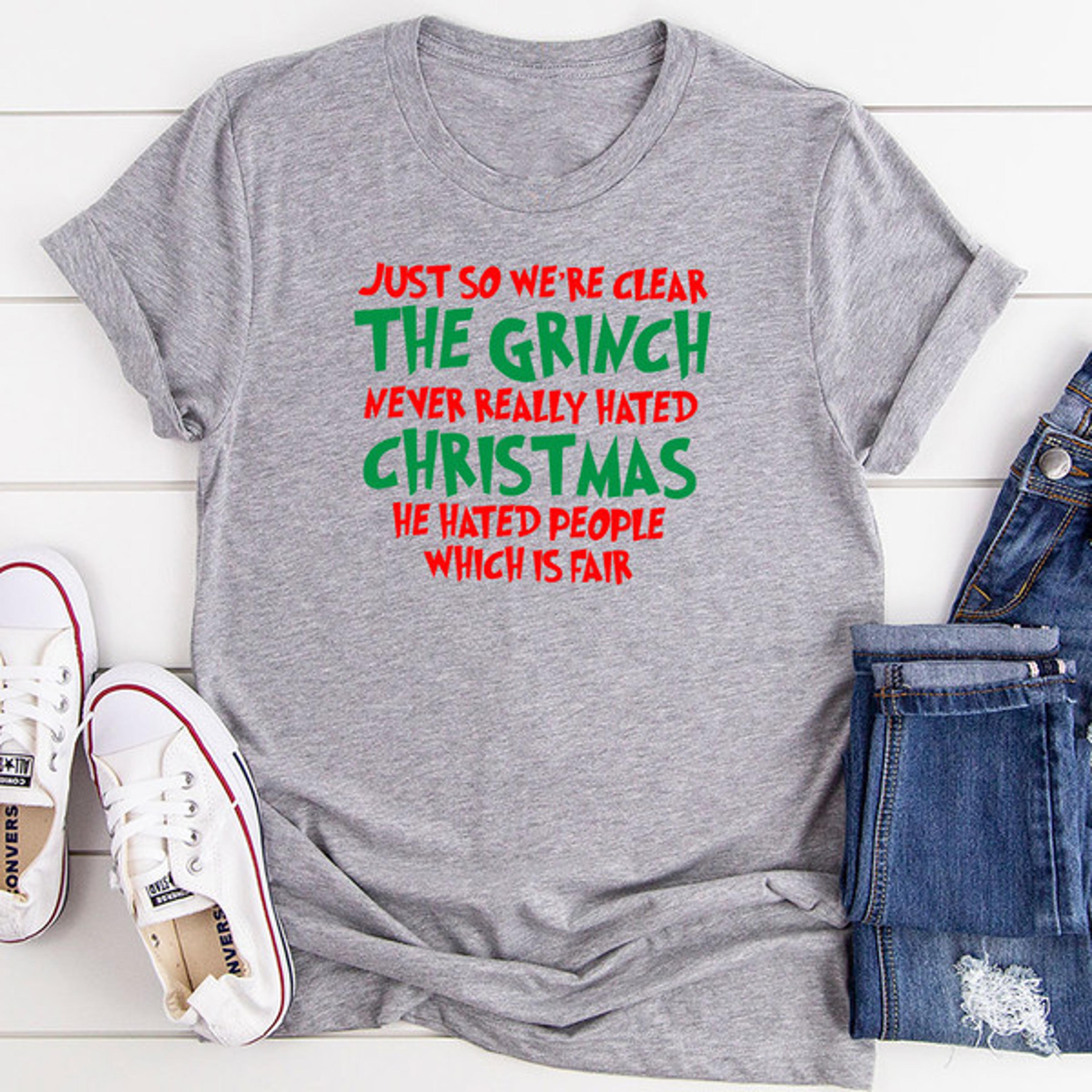 just so we're clear t-shirt