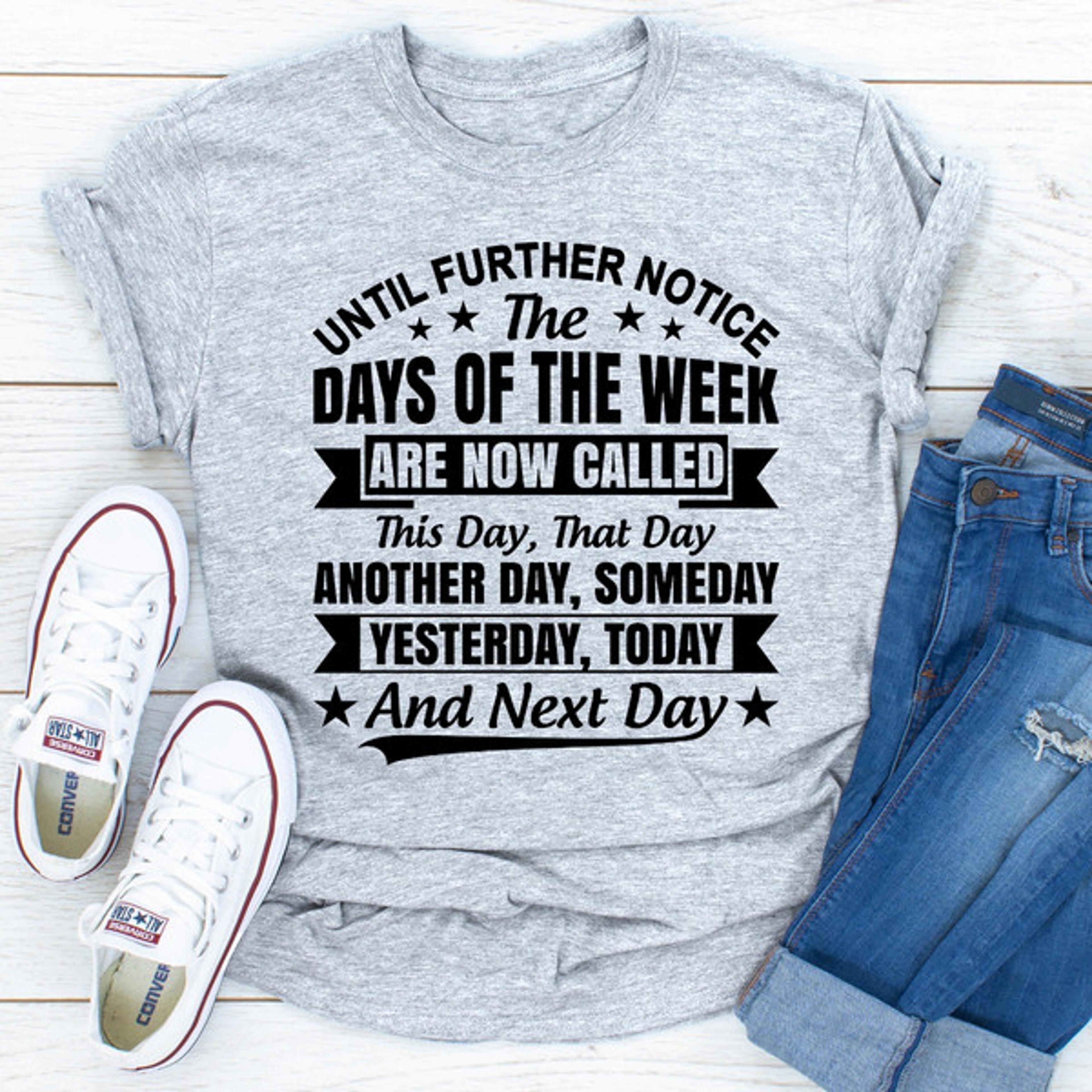 the days of the week
