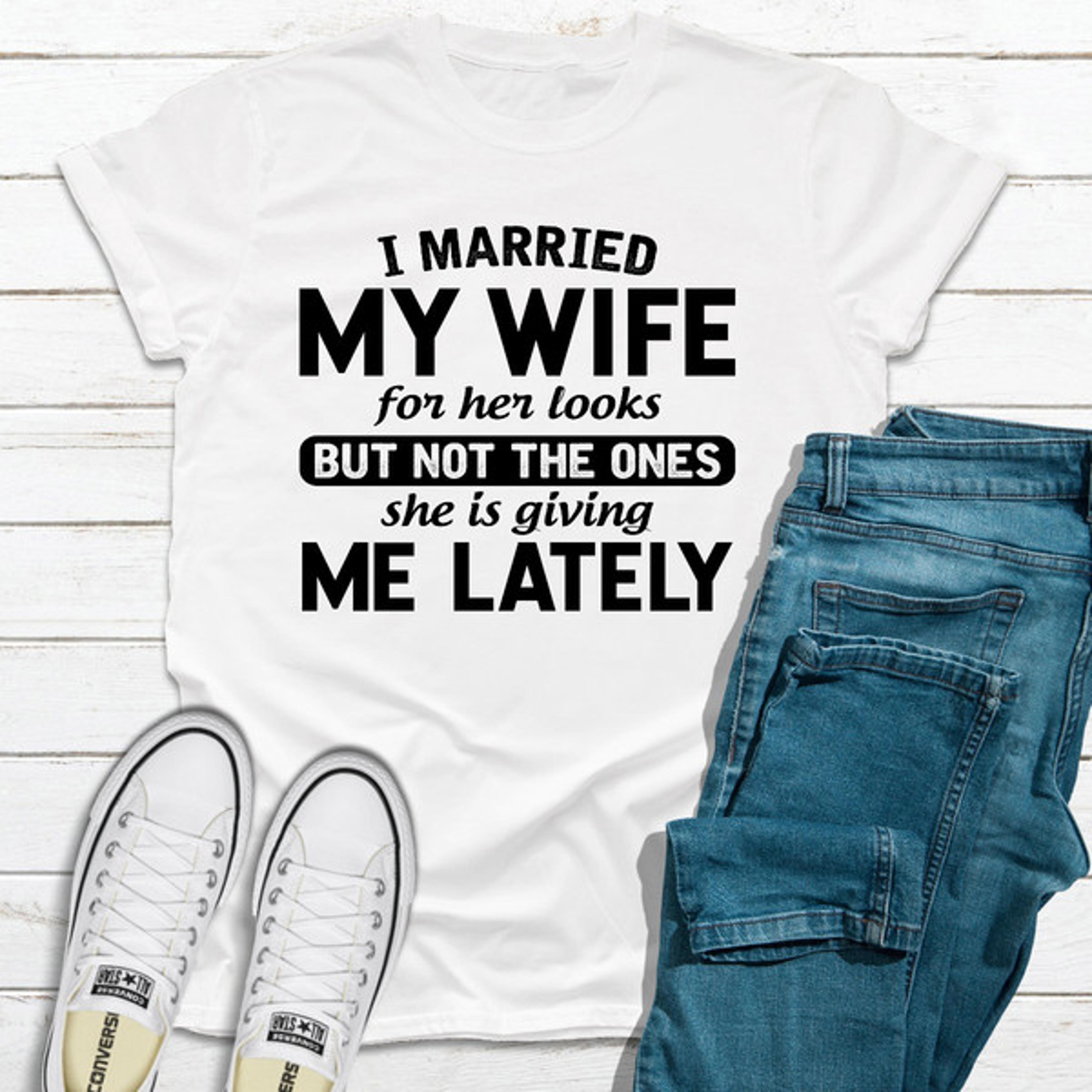 i married my wife for her looks