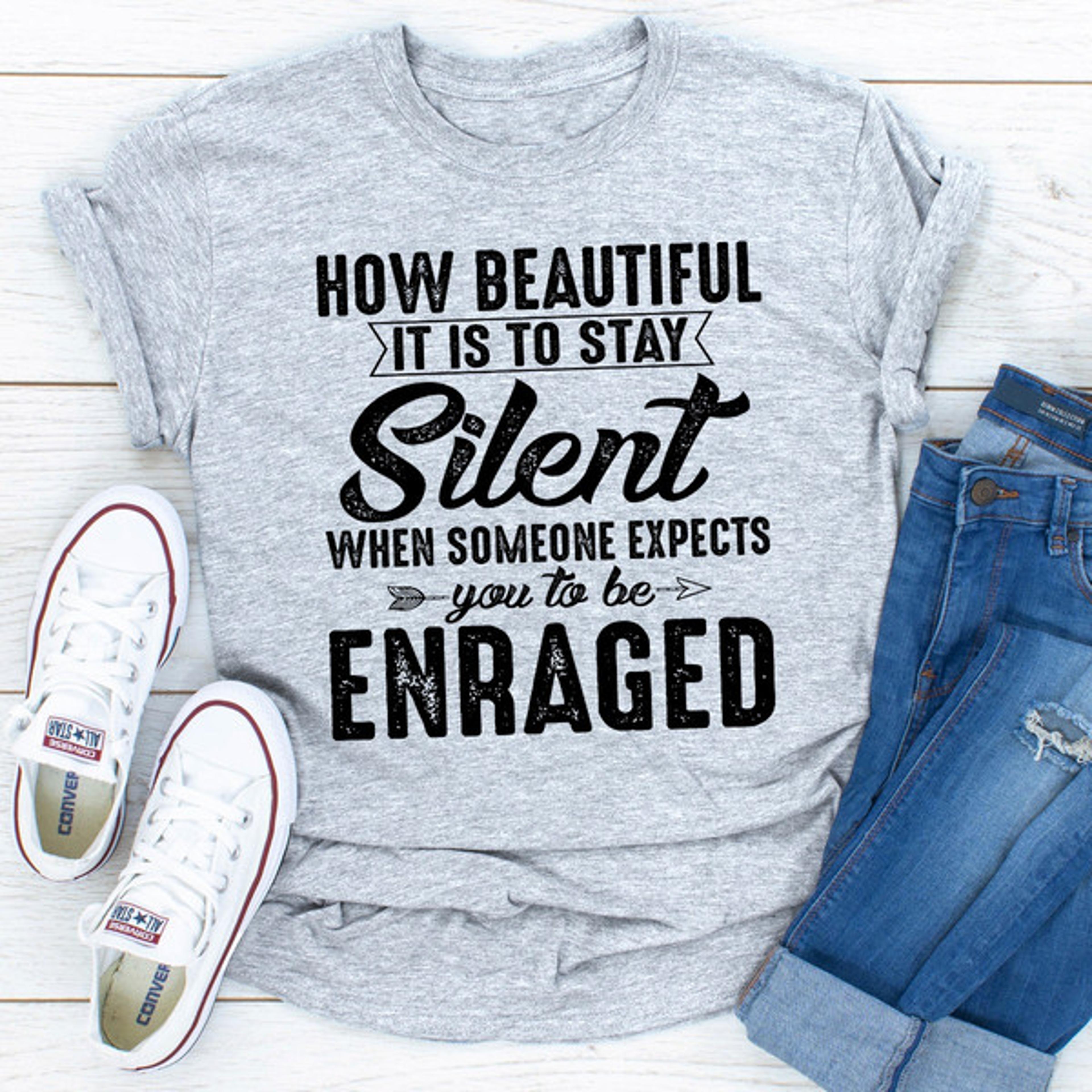 how beautiful it is to stay silent