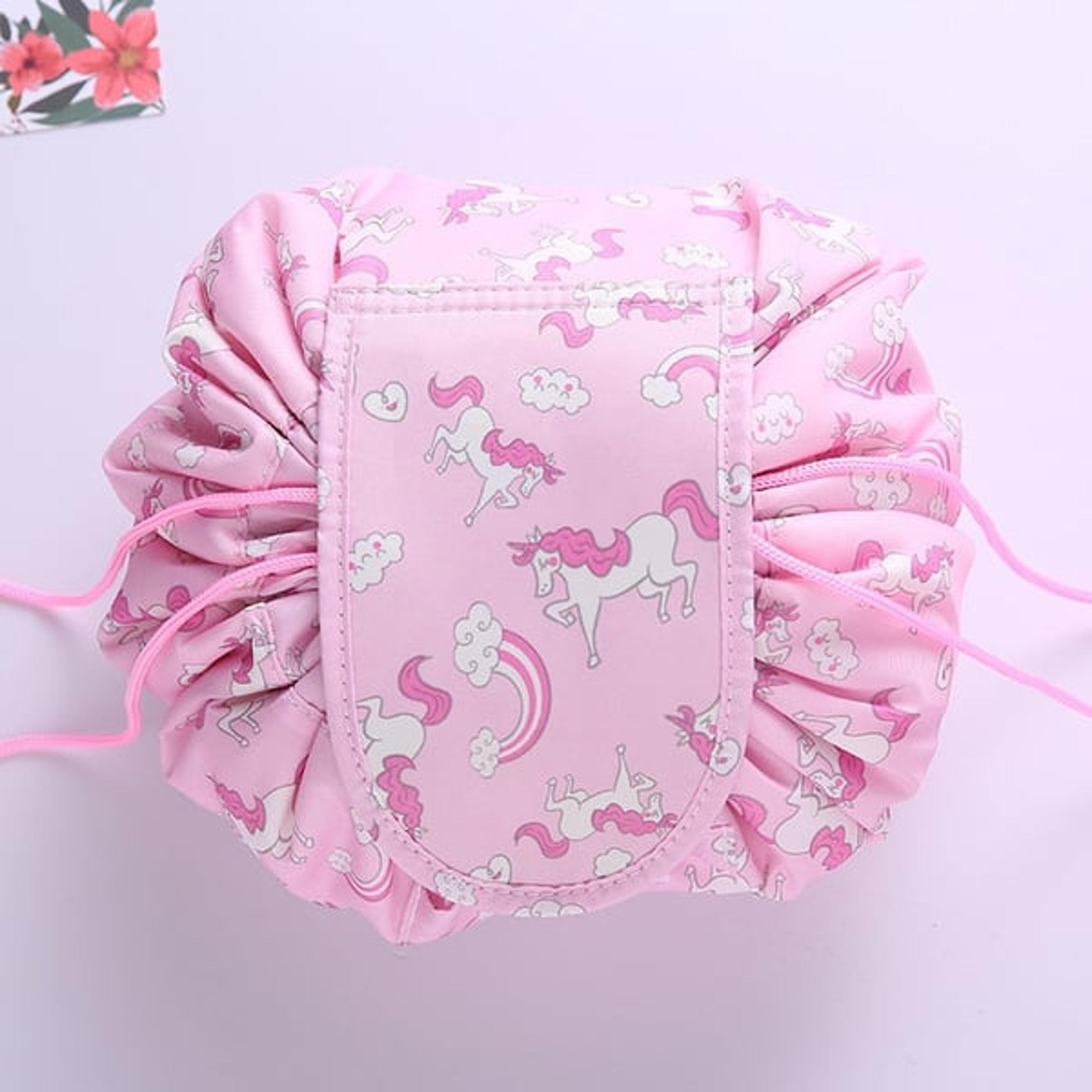 magic cosmetics travel pouch - stylish waterproof makeup organizer & perfect gift for travelers