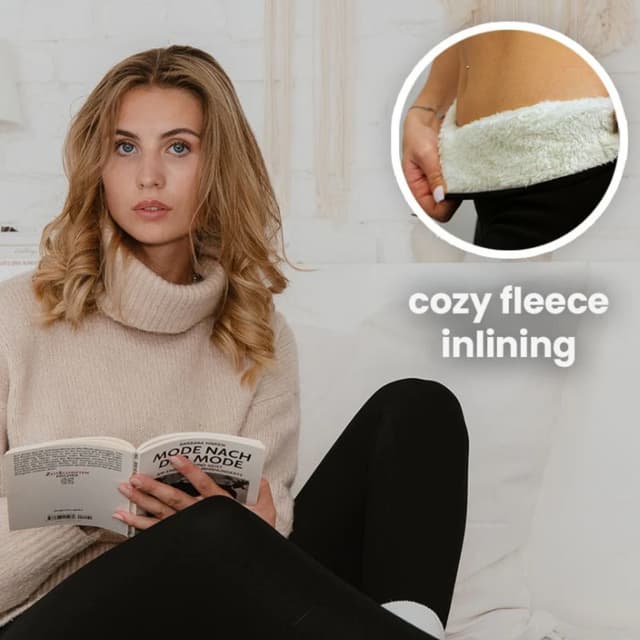 Super Thick Cashmere Wool Leggings Warm Winter Gift For Women 0