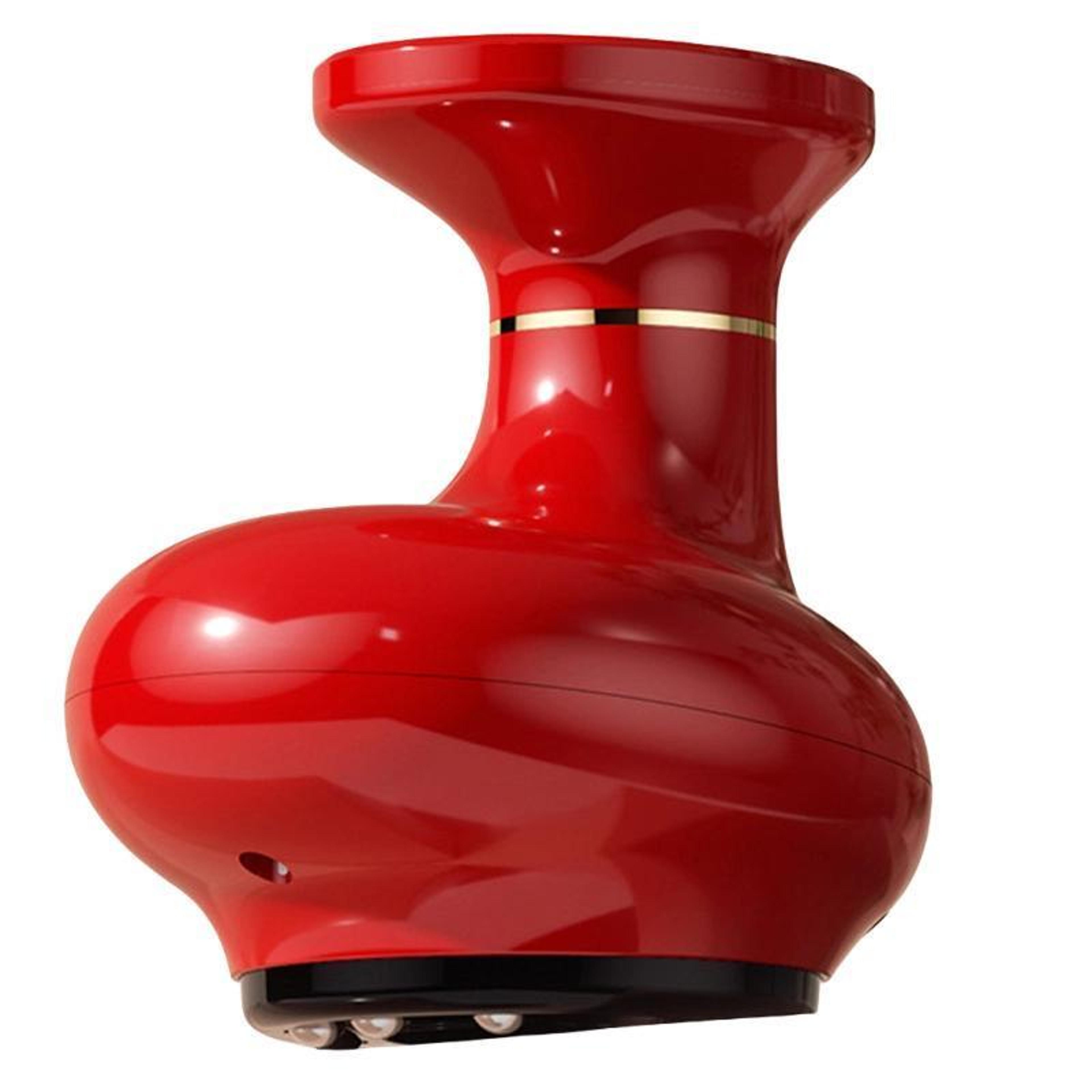 electric cupping massager with heat and scraping tool