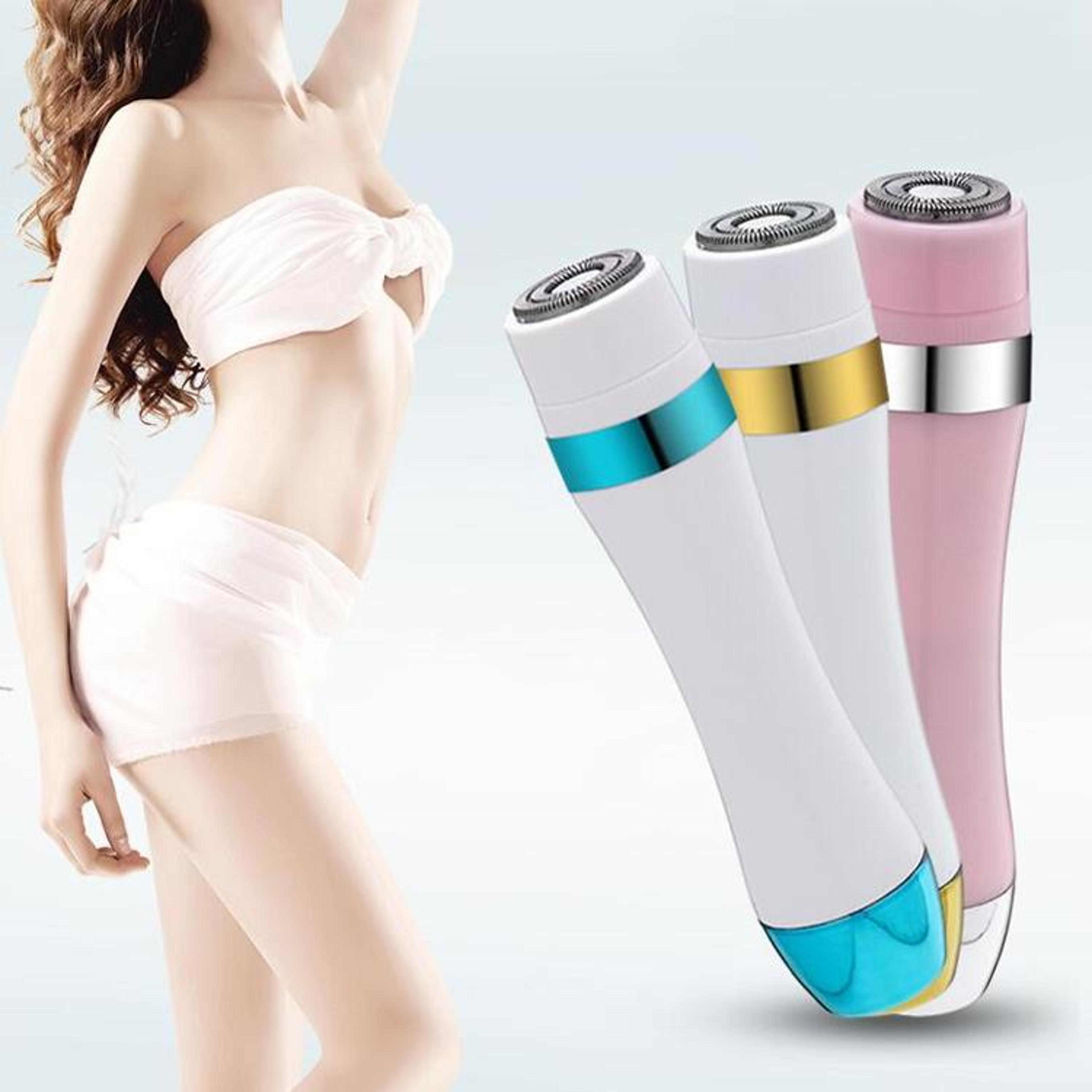 electric shaver & eyebrow knife massage cleansing tool