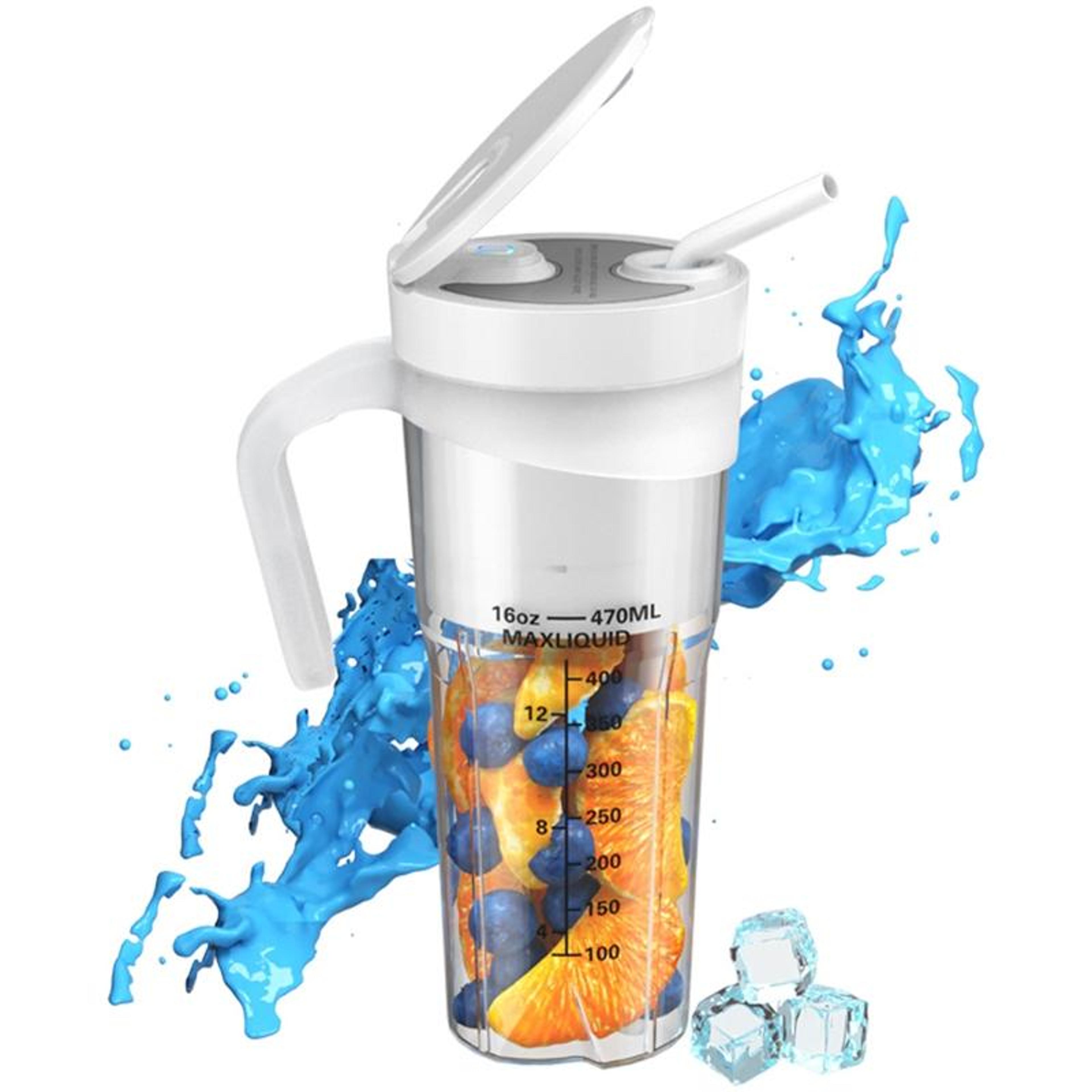 portable blender usb rechargeable mini smoothie juicer