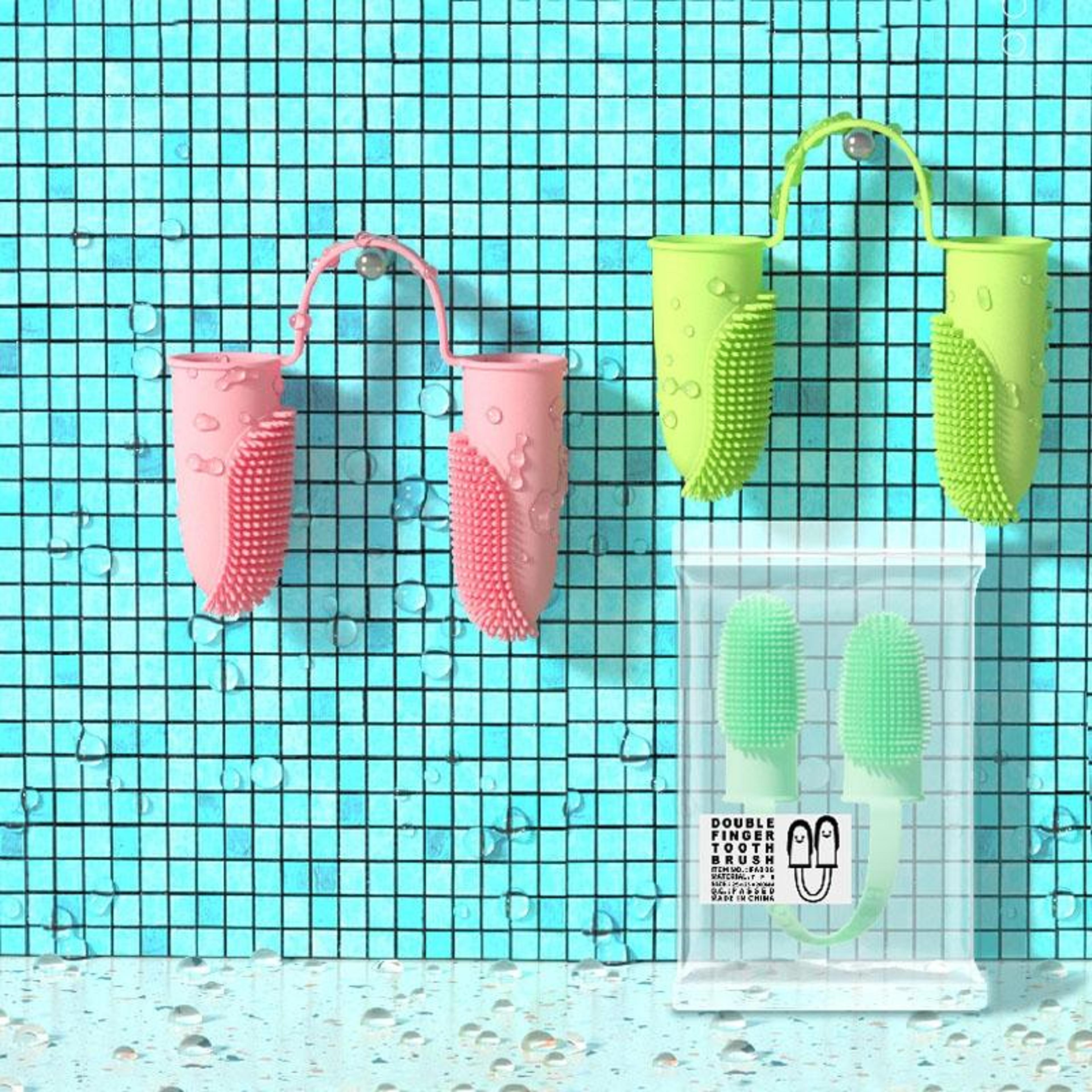 pet finger toothbrush for dog and cat teeth cleaning
