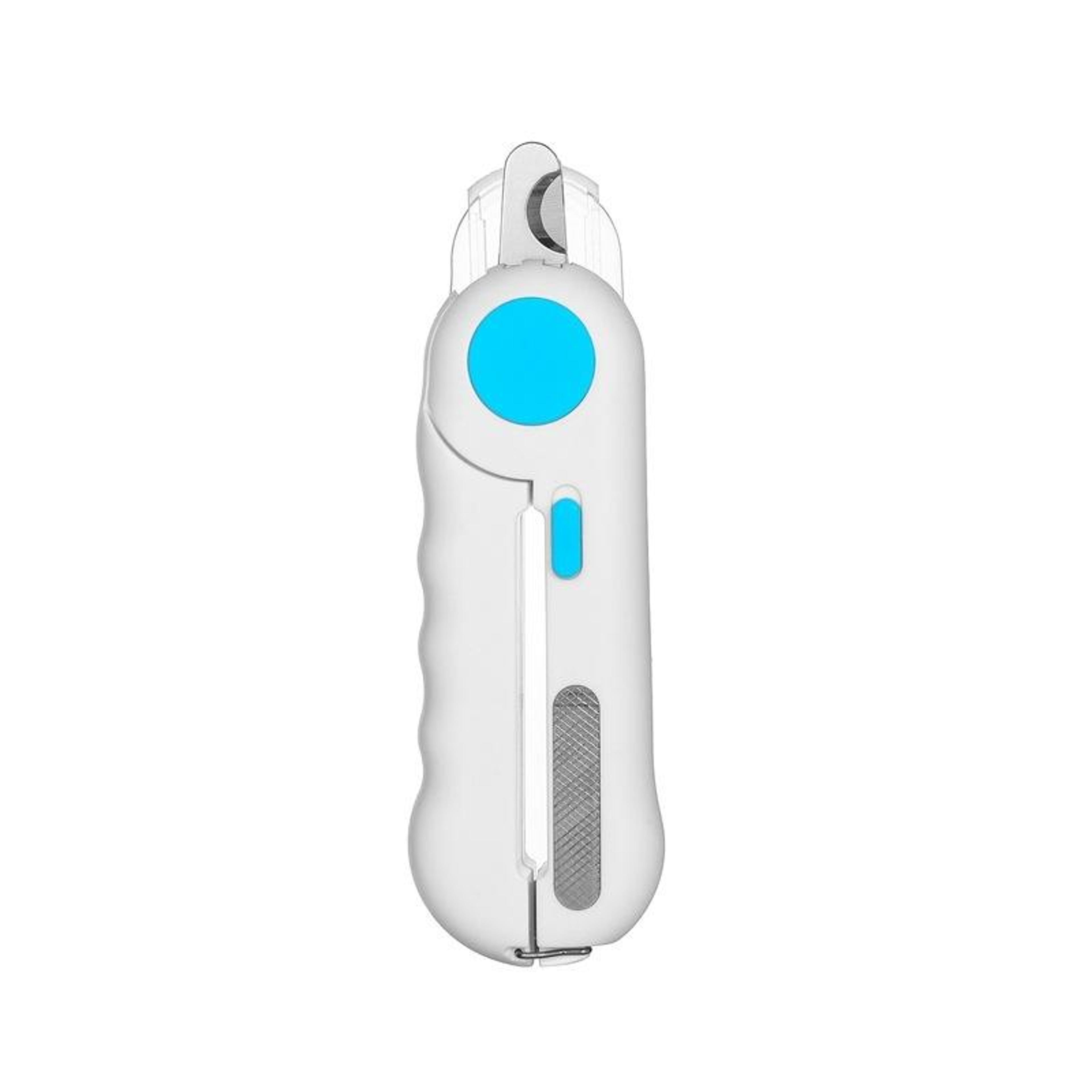 led pet nail clippers with built in nail file for dogs and cats