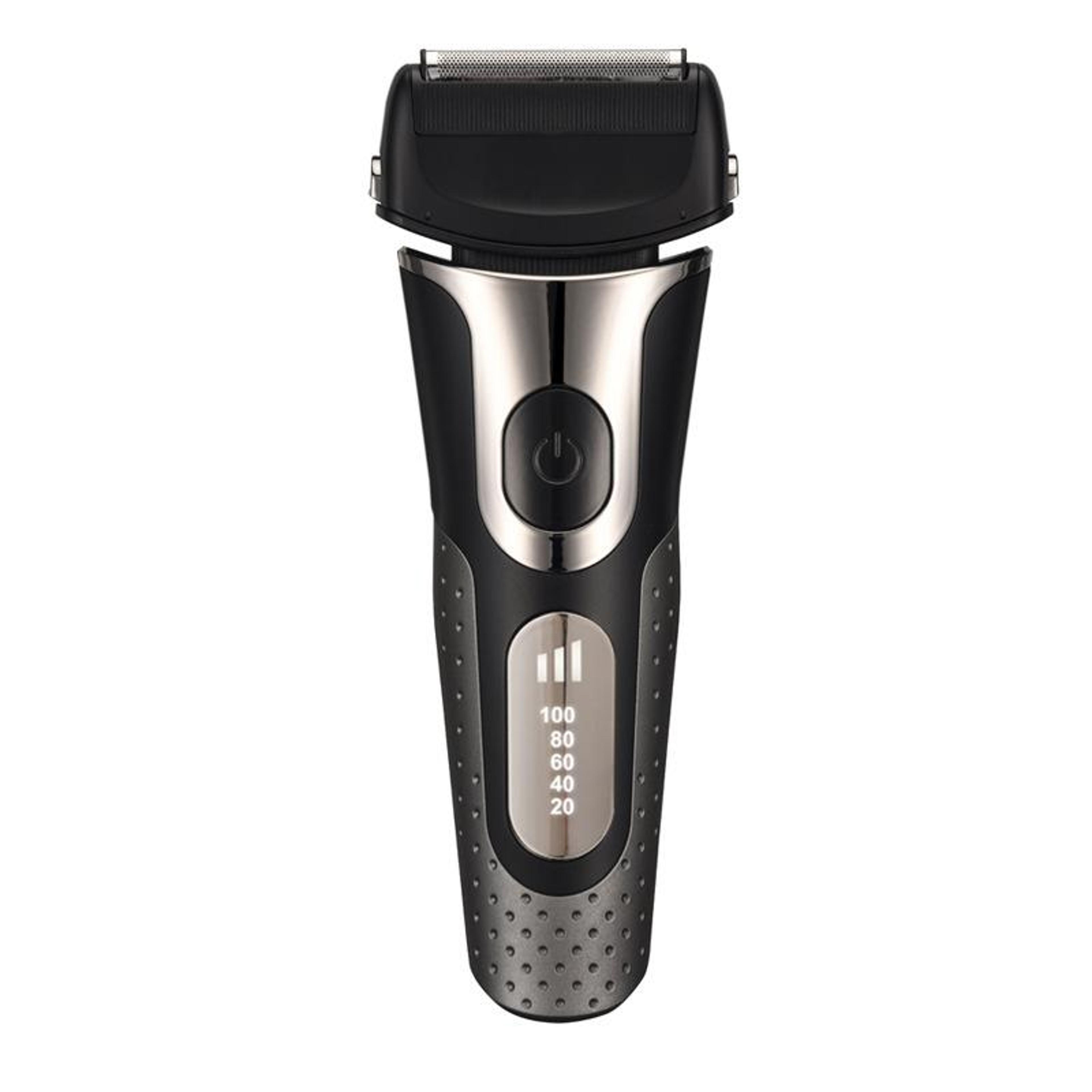 electric shaver rechargeable led digital wet & dry shaving tool
