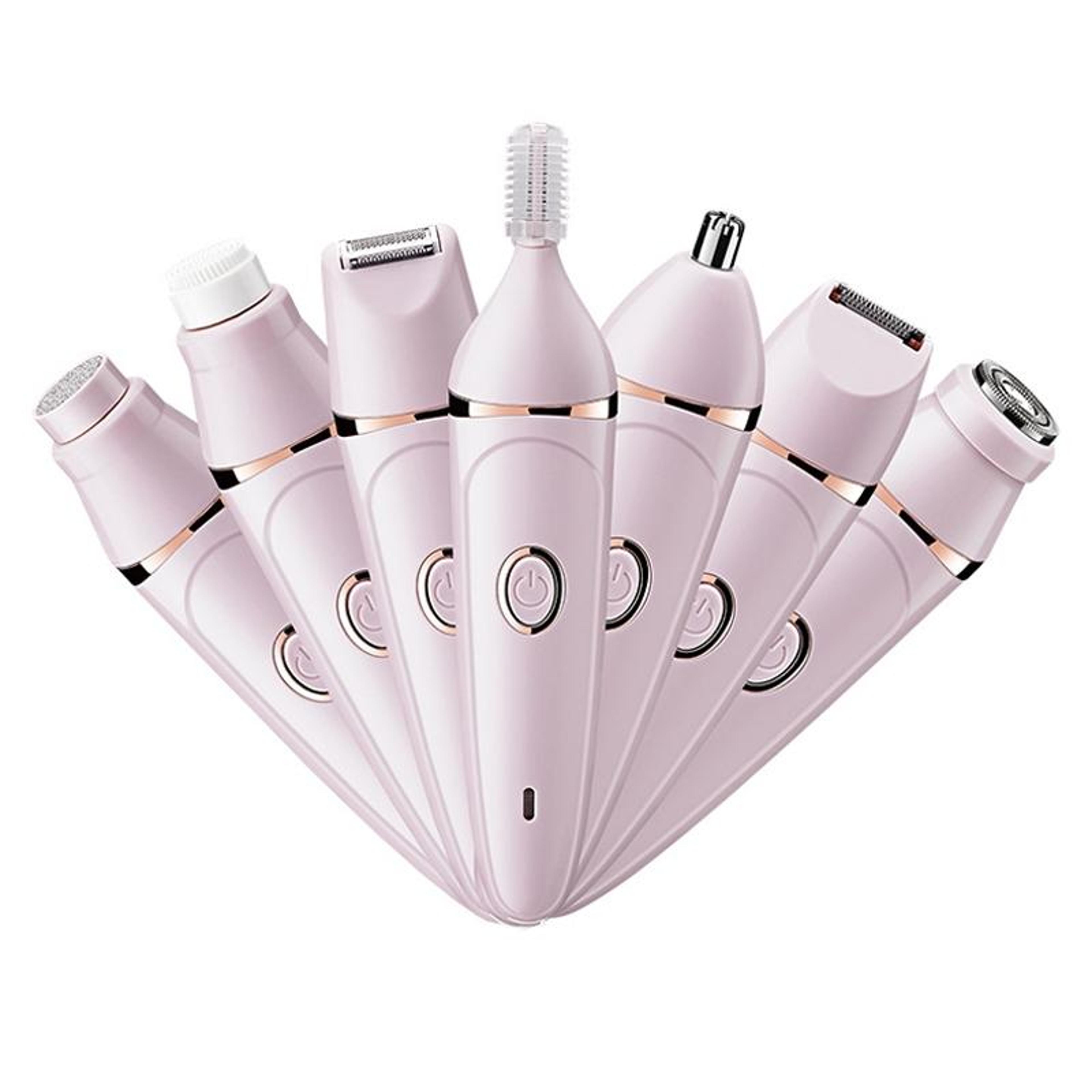 multifunction women shaver & usb charging epilator with eyebrow trimmer