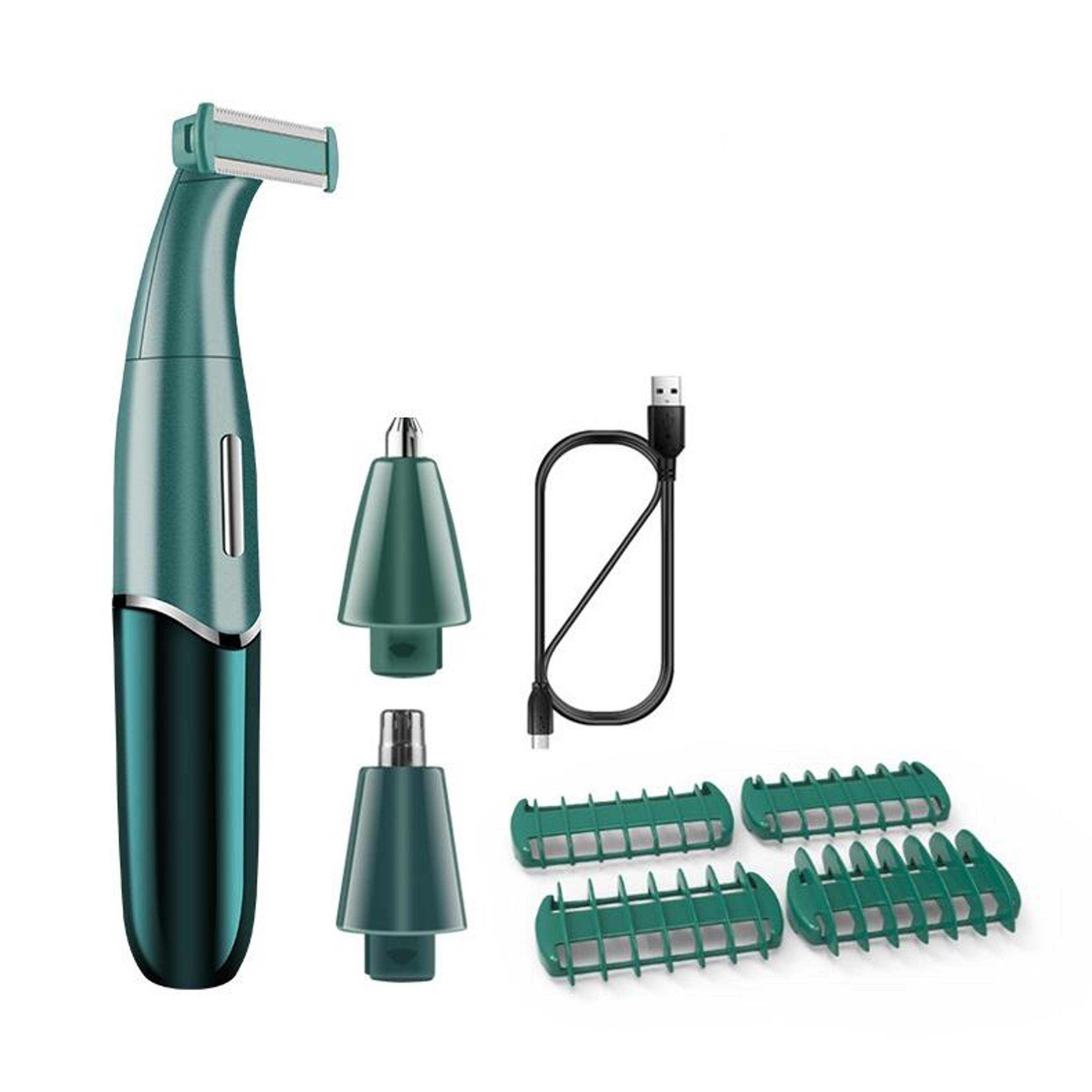 usb electric multi-function eyebrow & nose hair trimmer