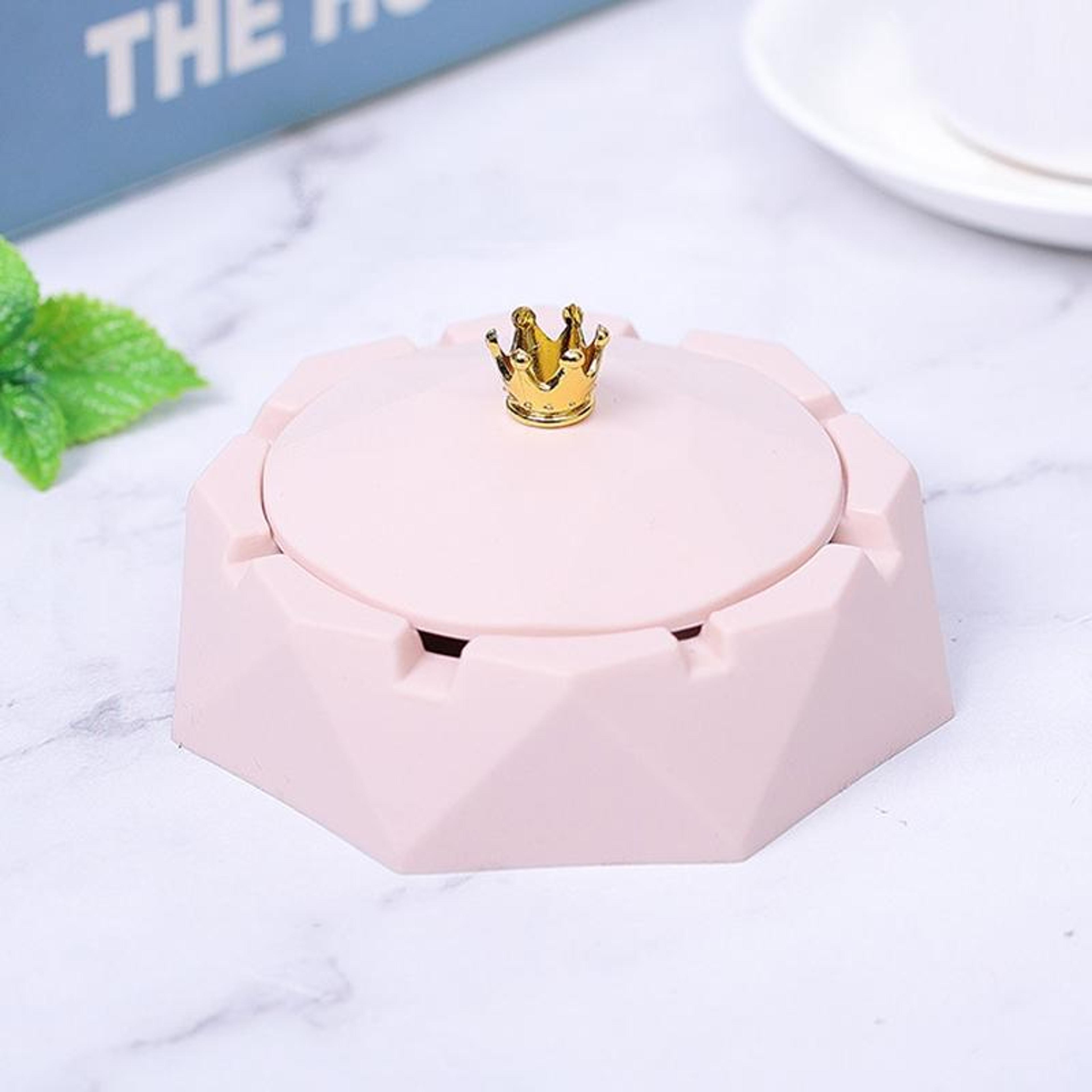 premium stainless steel ashtray with lid decorative home ash holder