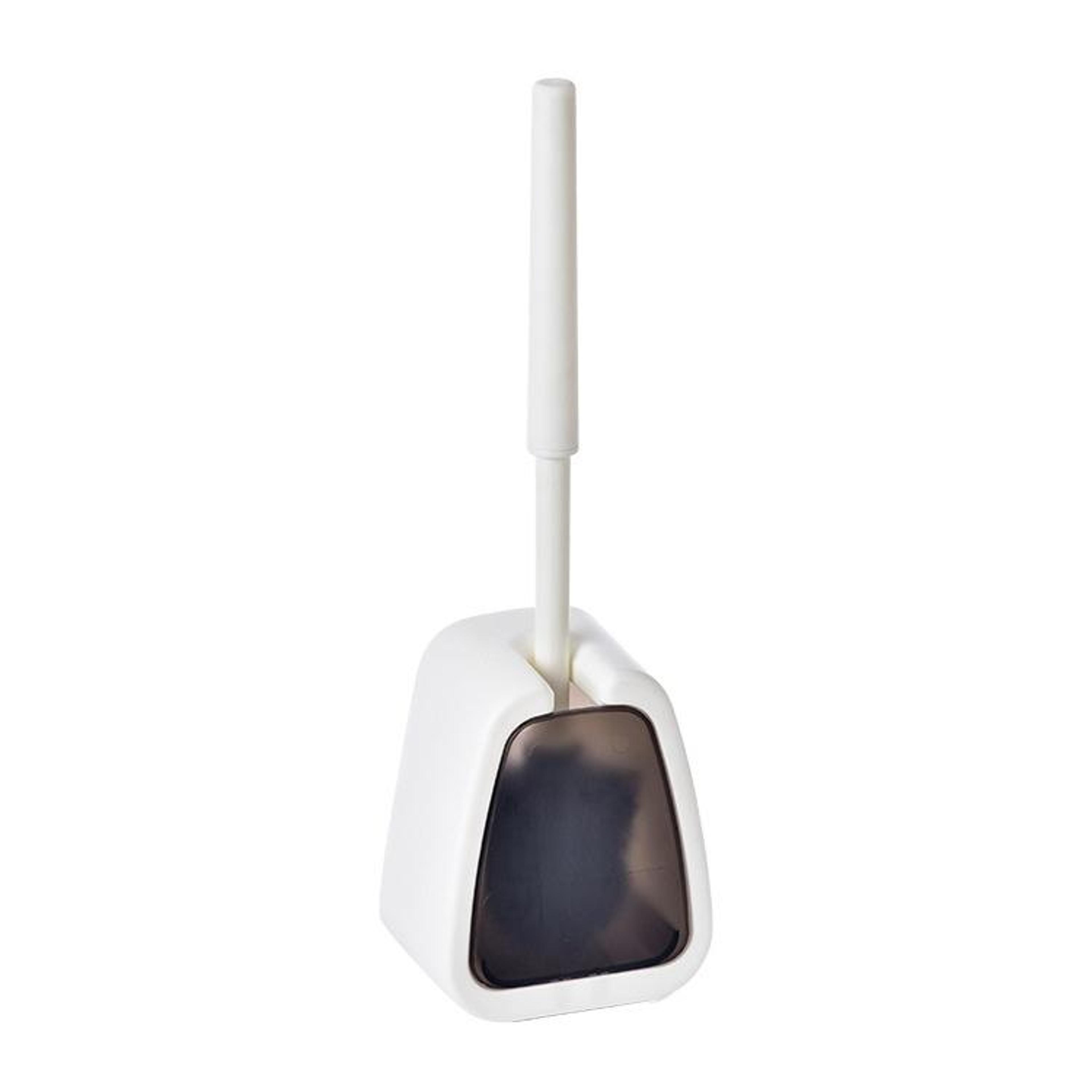 wall mounted no punch toilet brush holder easy no drilling bathroom cleaning brush