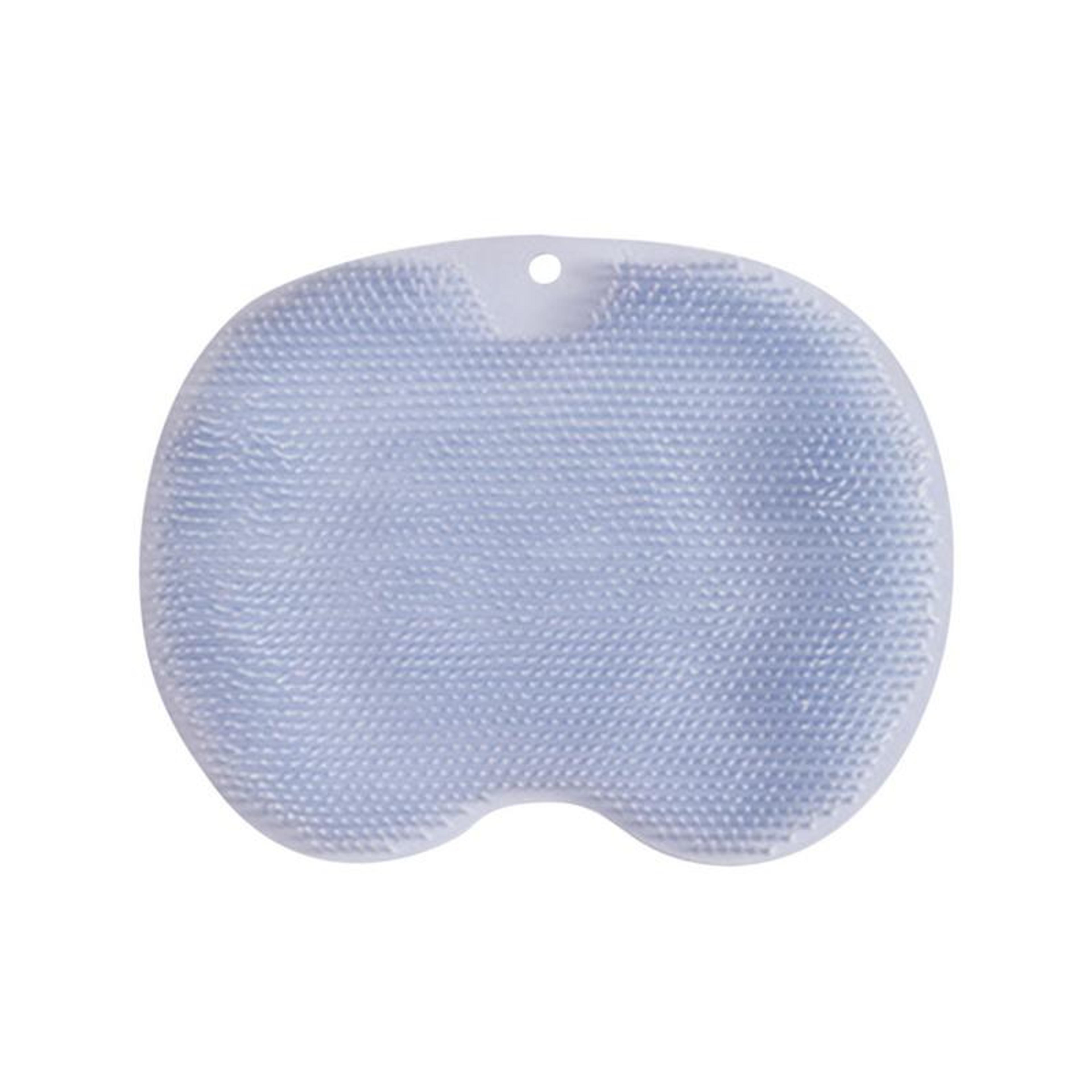 wall mounted back massage & hands free shower scrubber brush