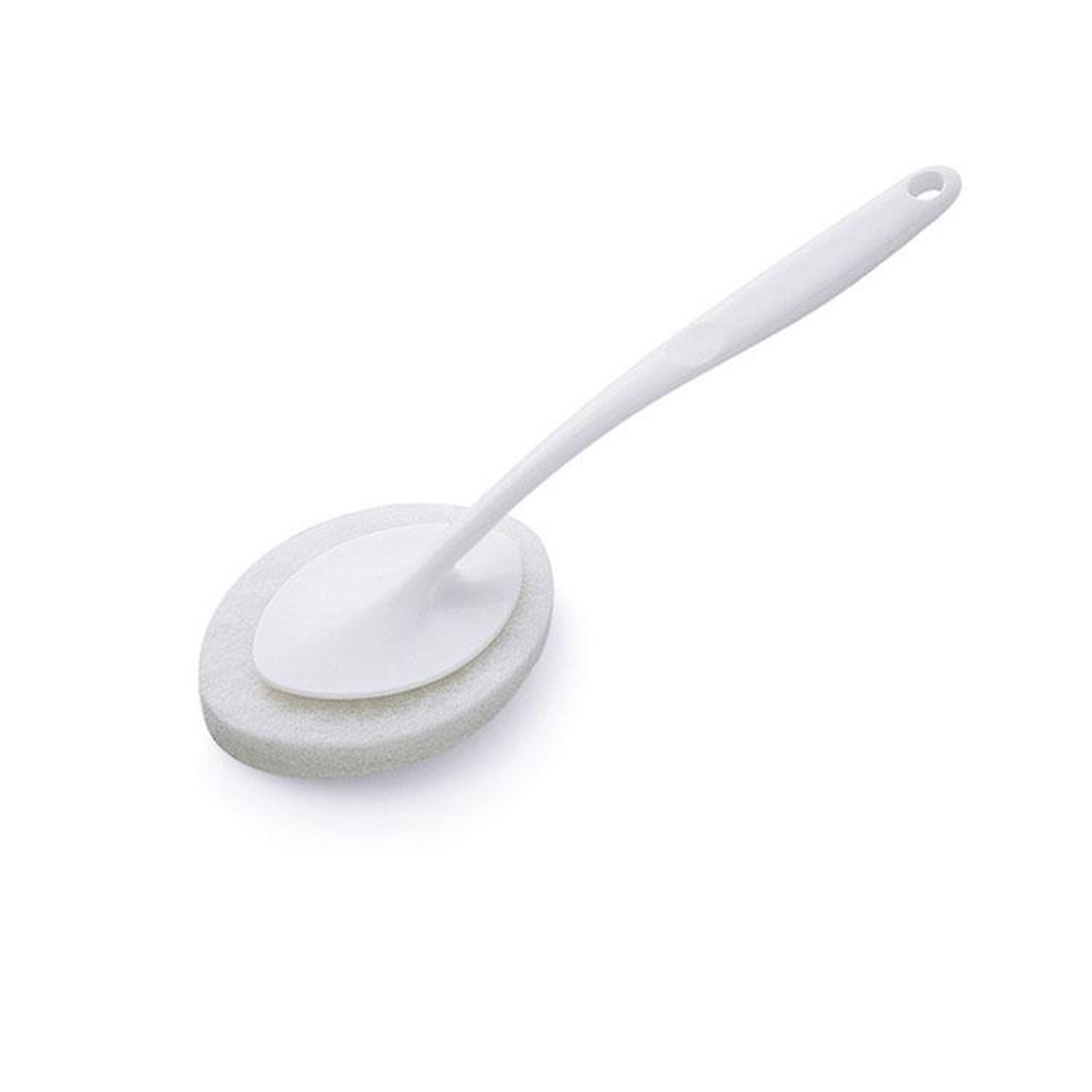 bathroom cleaning brush with long handle tile & floor scrubber sponge