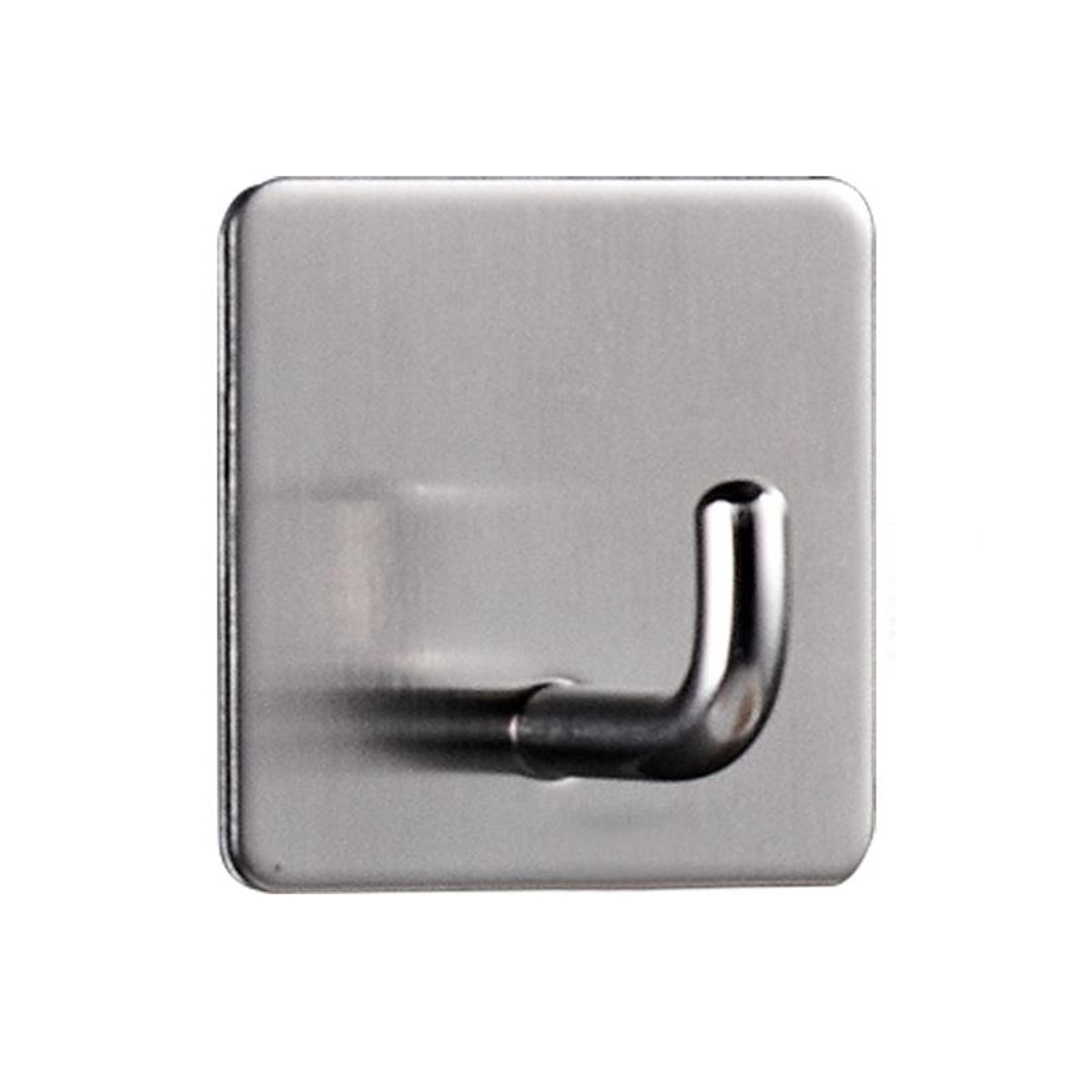 premium stainless steel sticky hook hole free wall mount for kitchen & bathroom