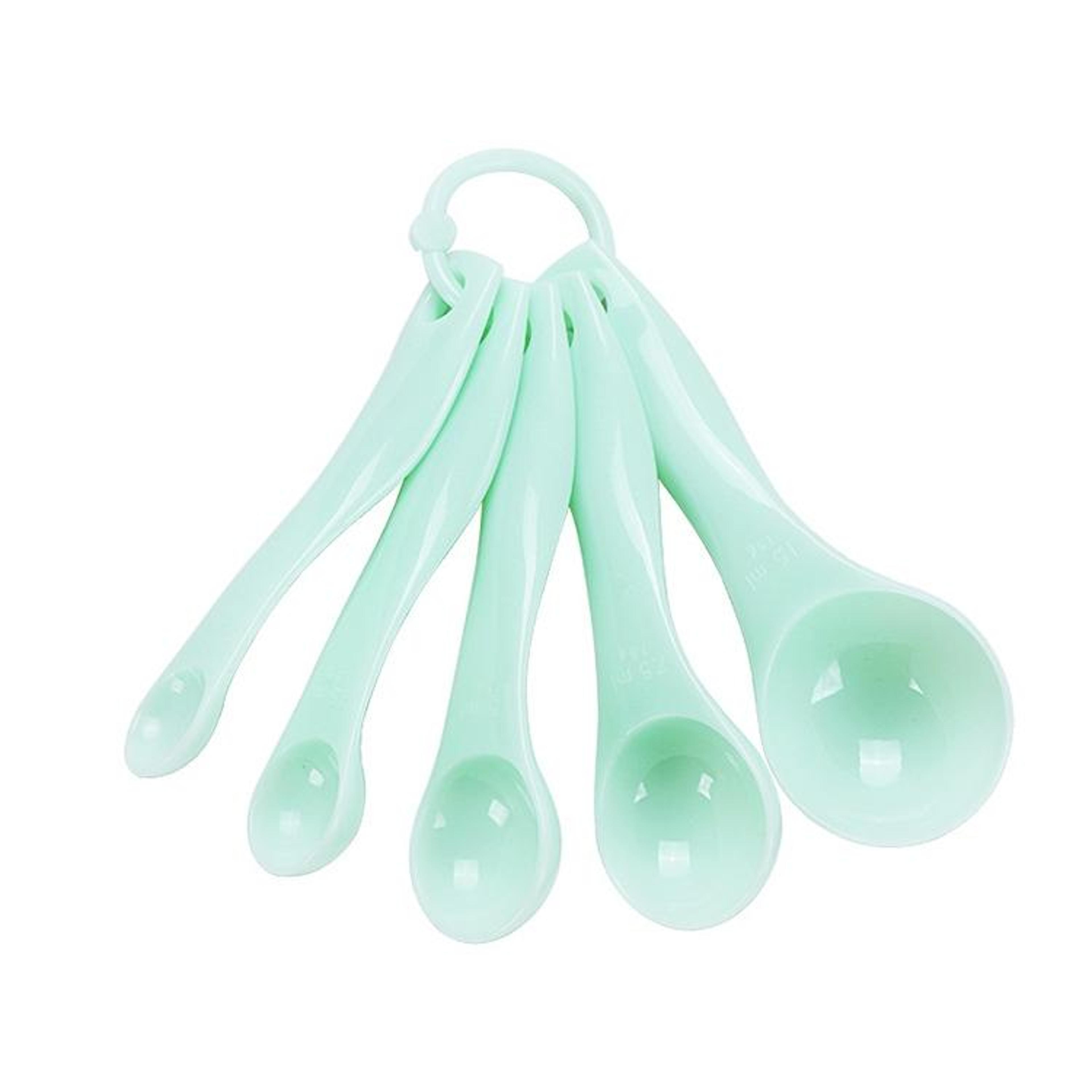 plastic measuring spoon set precision kitchen tool for baking & cooking