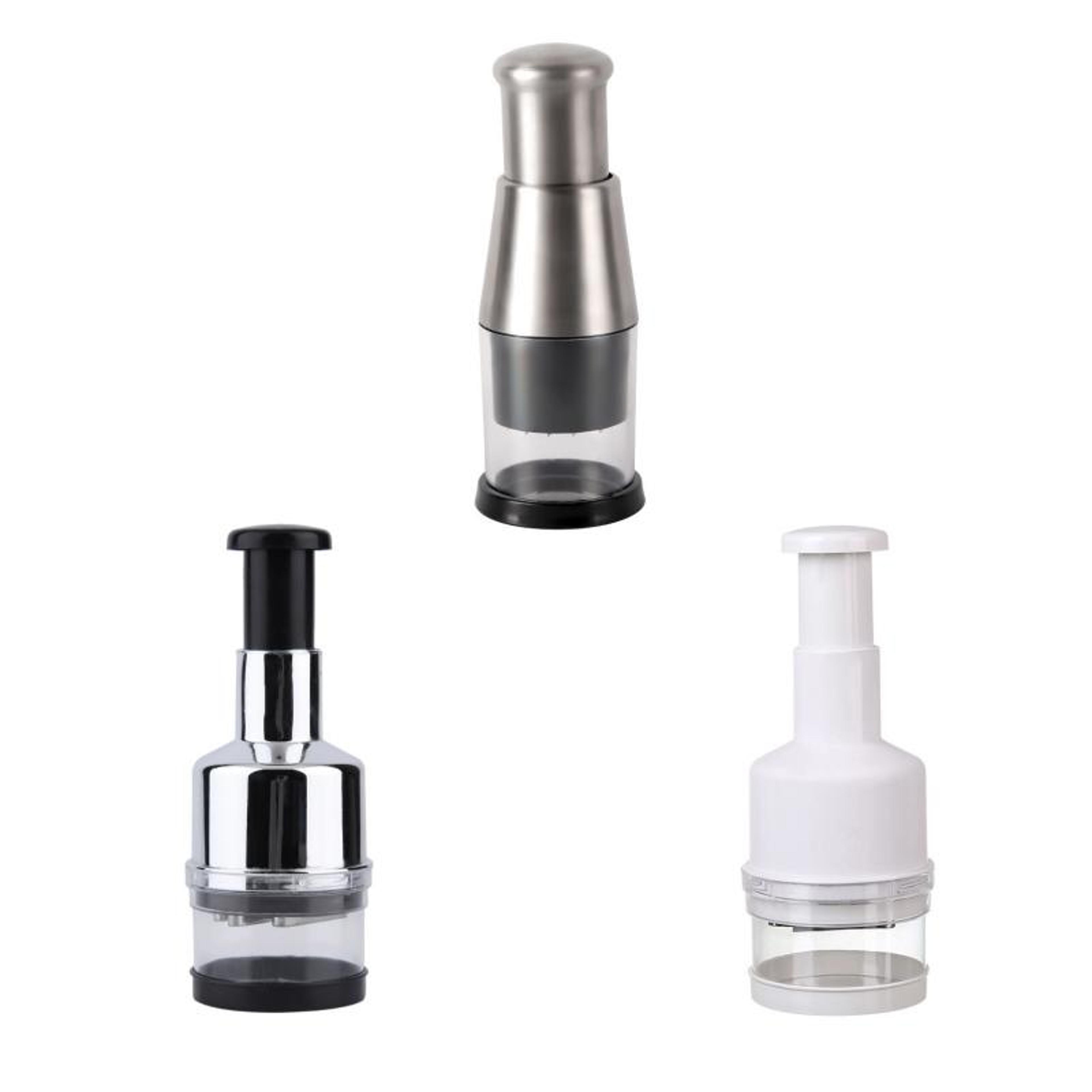 premium garlic & onion press kitchen cutter with stainless steel blade
