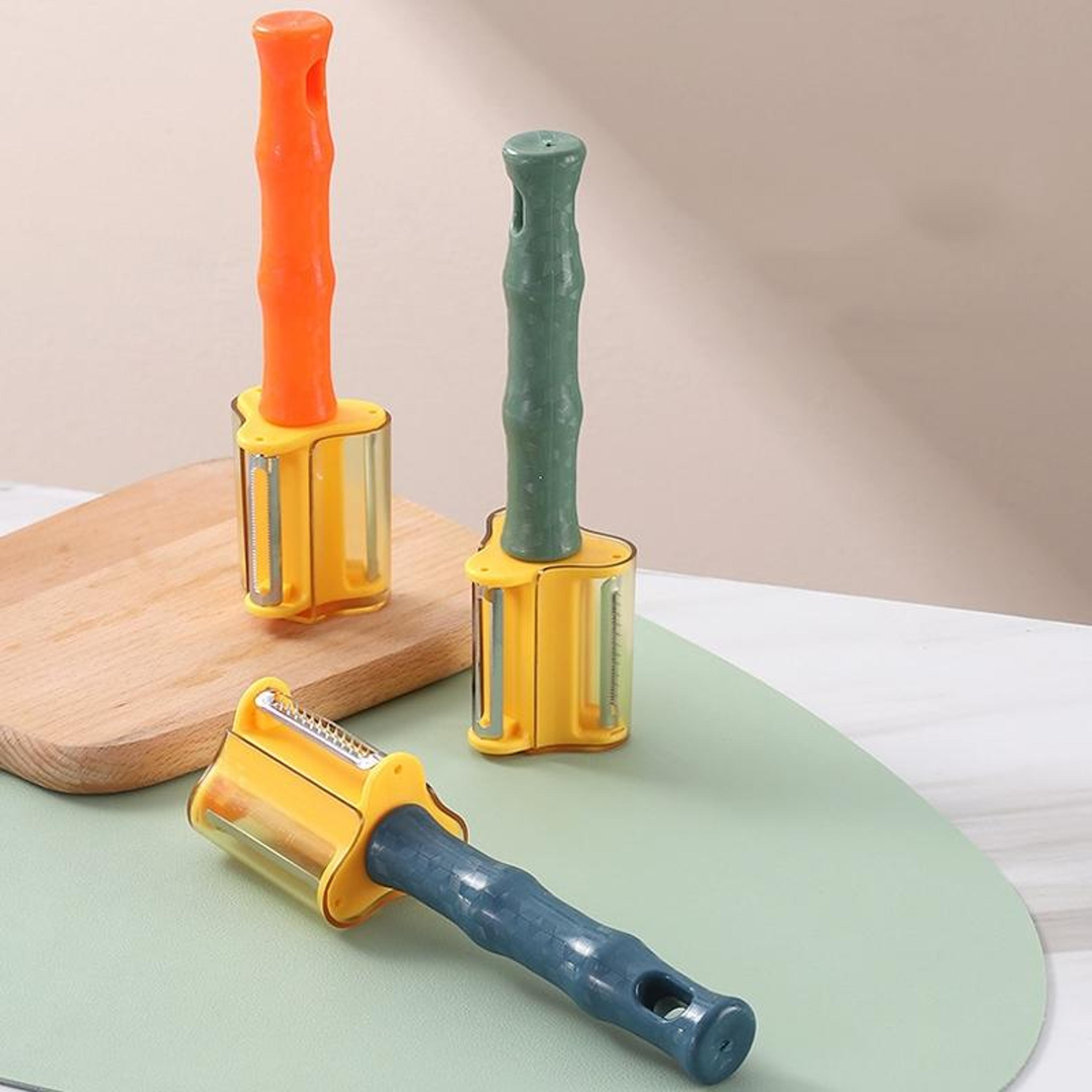 stainless steel vegetable & fruit peeler knife ergonomic kitchen tool