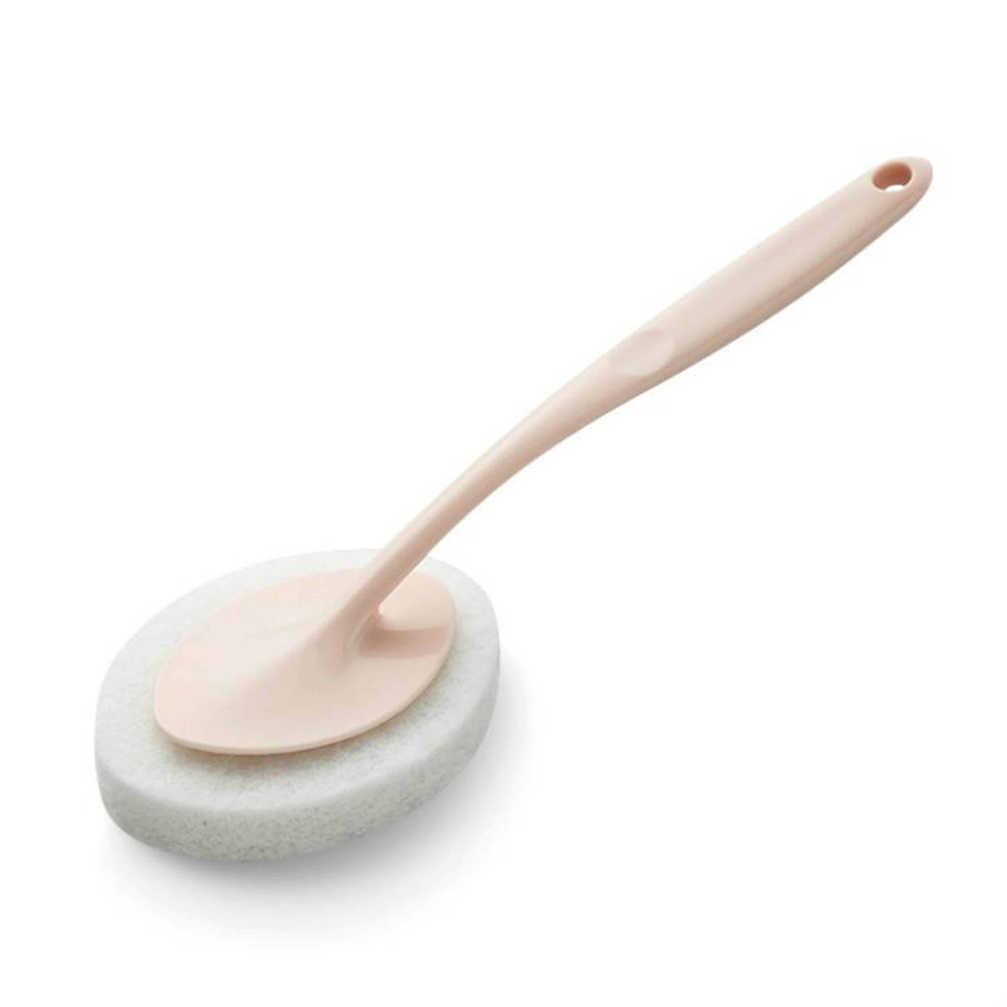premium handheld sponge cleaning tool with replaceable sponge brush for kitchen & bathroom