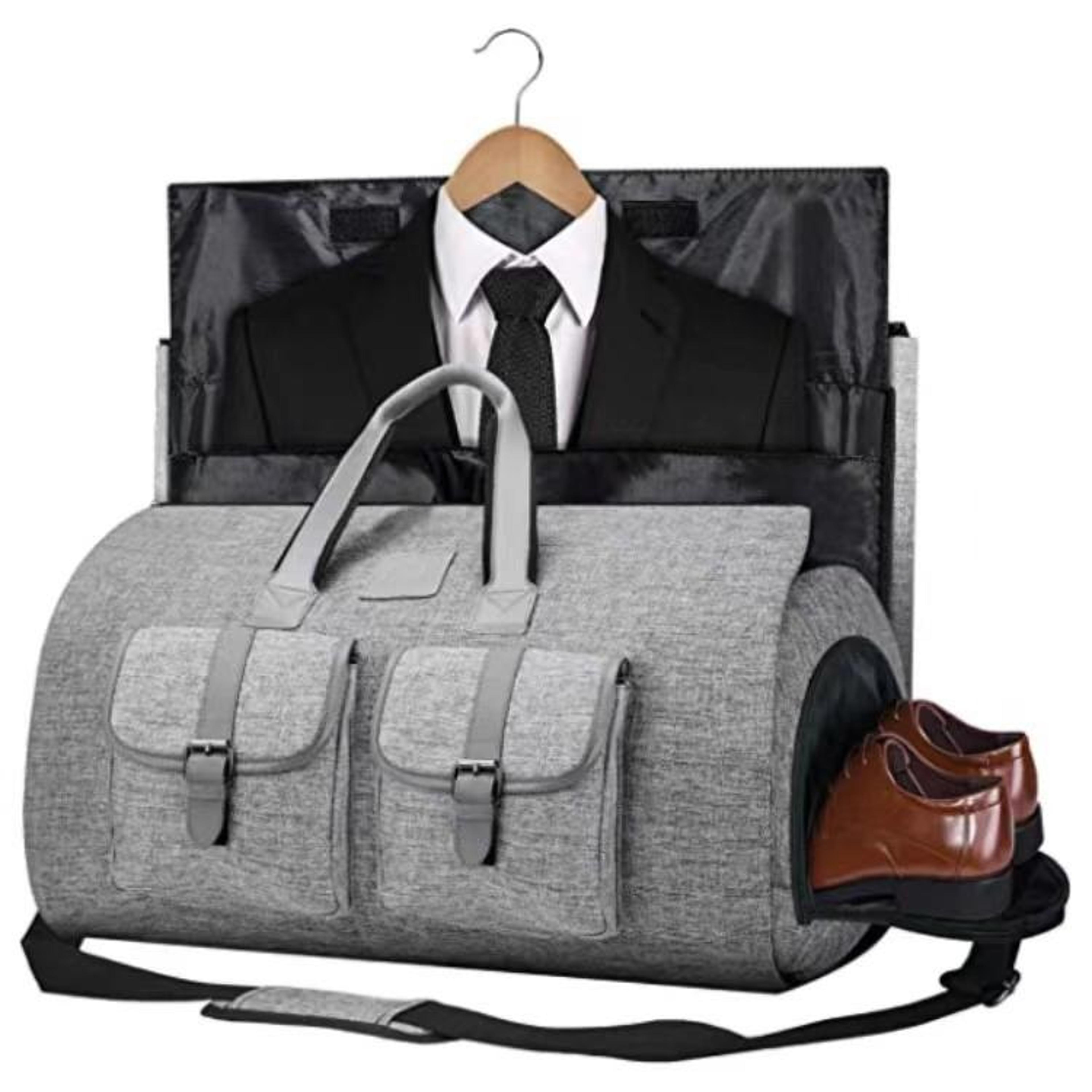 travel friendly large capacity suit storage & folding bag suit storage bag for home & gym