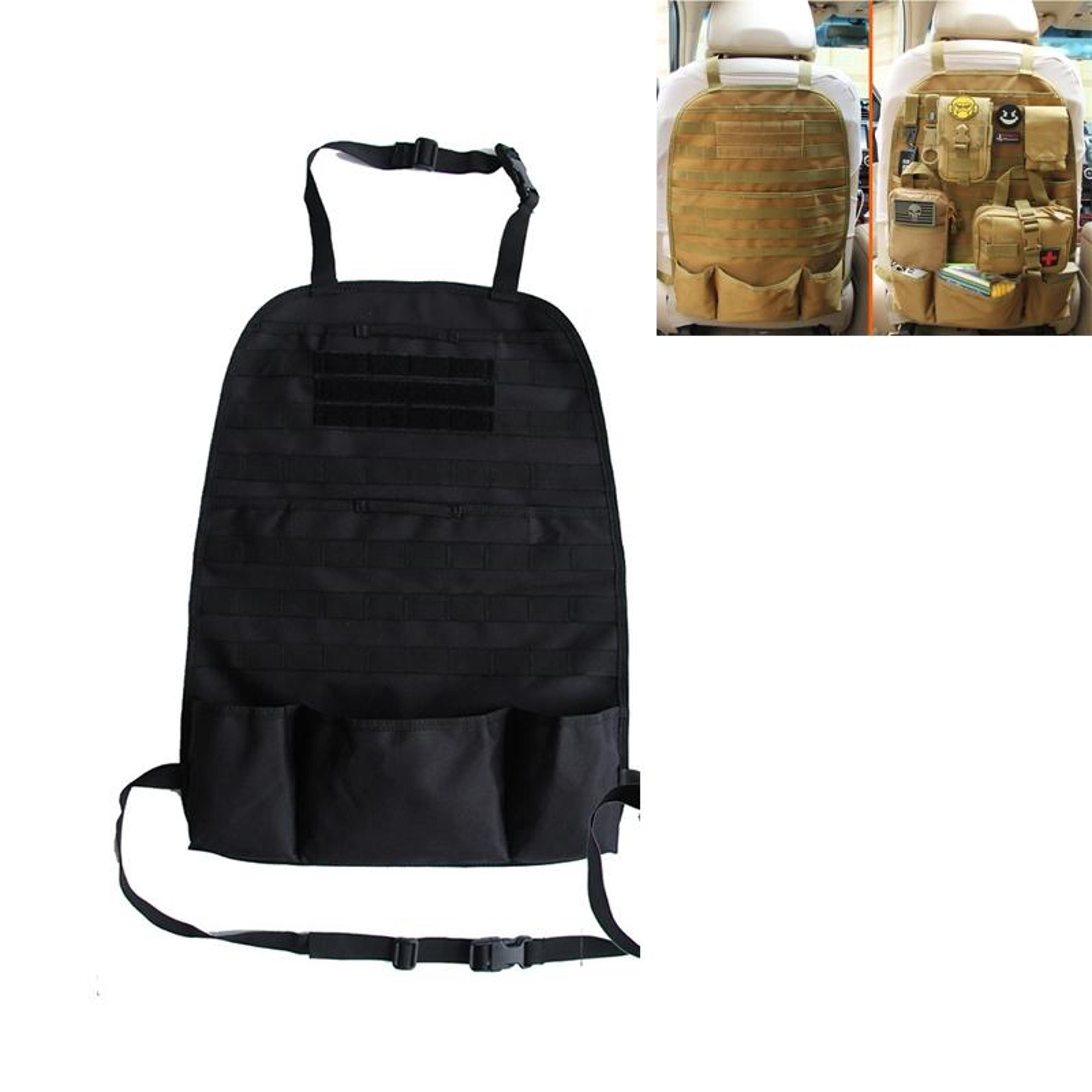 premium car seat back organizer bag hanging storage for travel & family