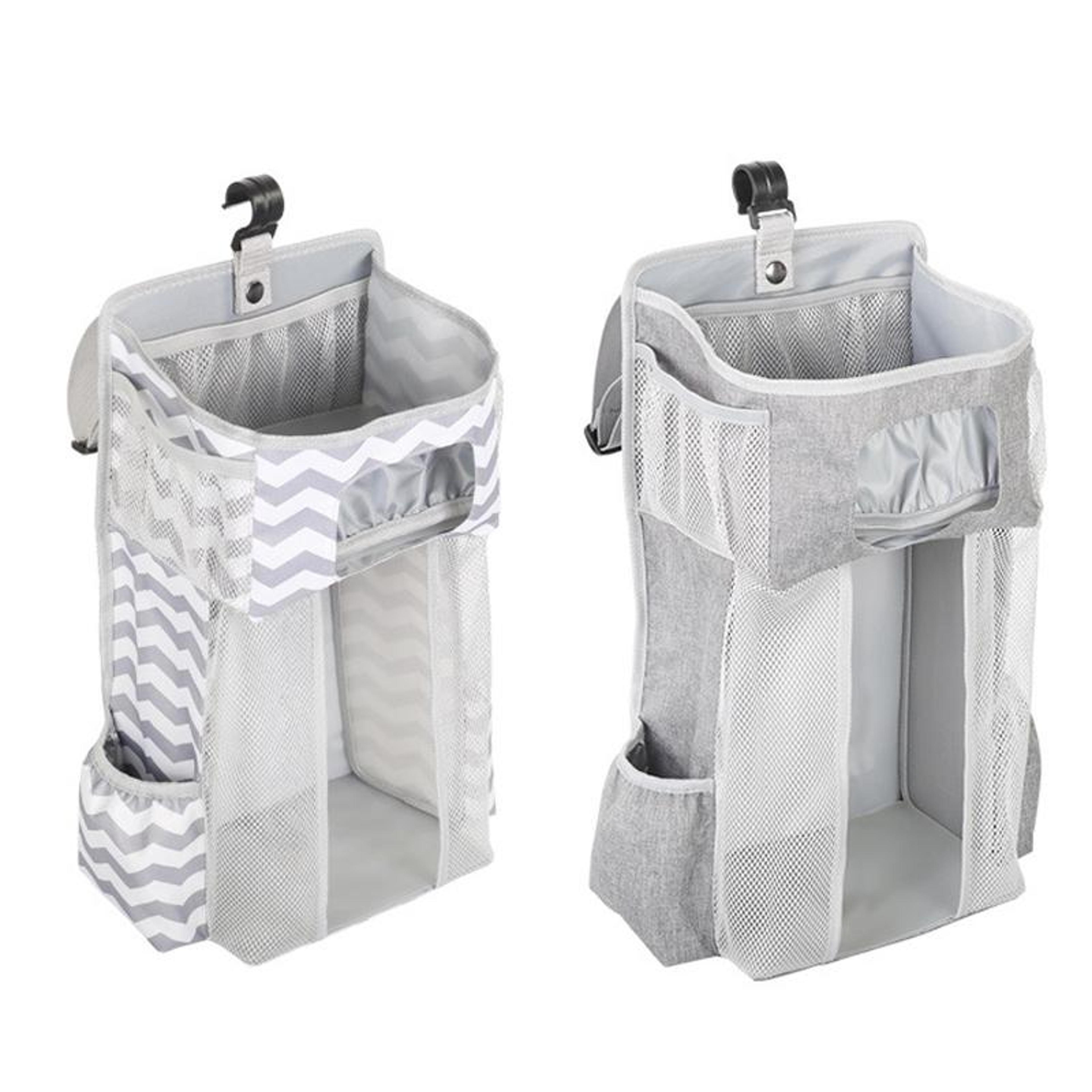 multifunctional baby crib organizer & detachable diaper storage bag