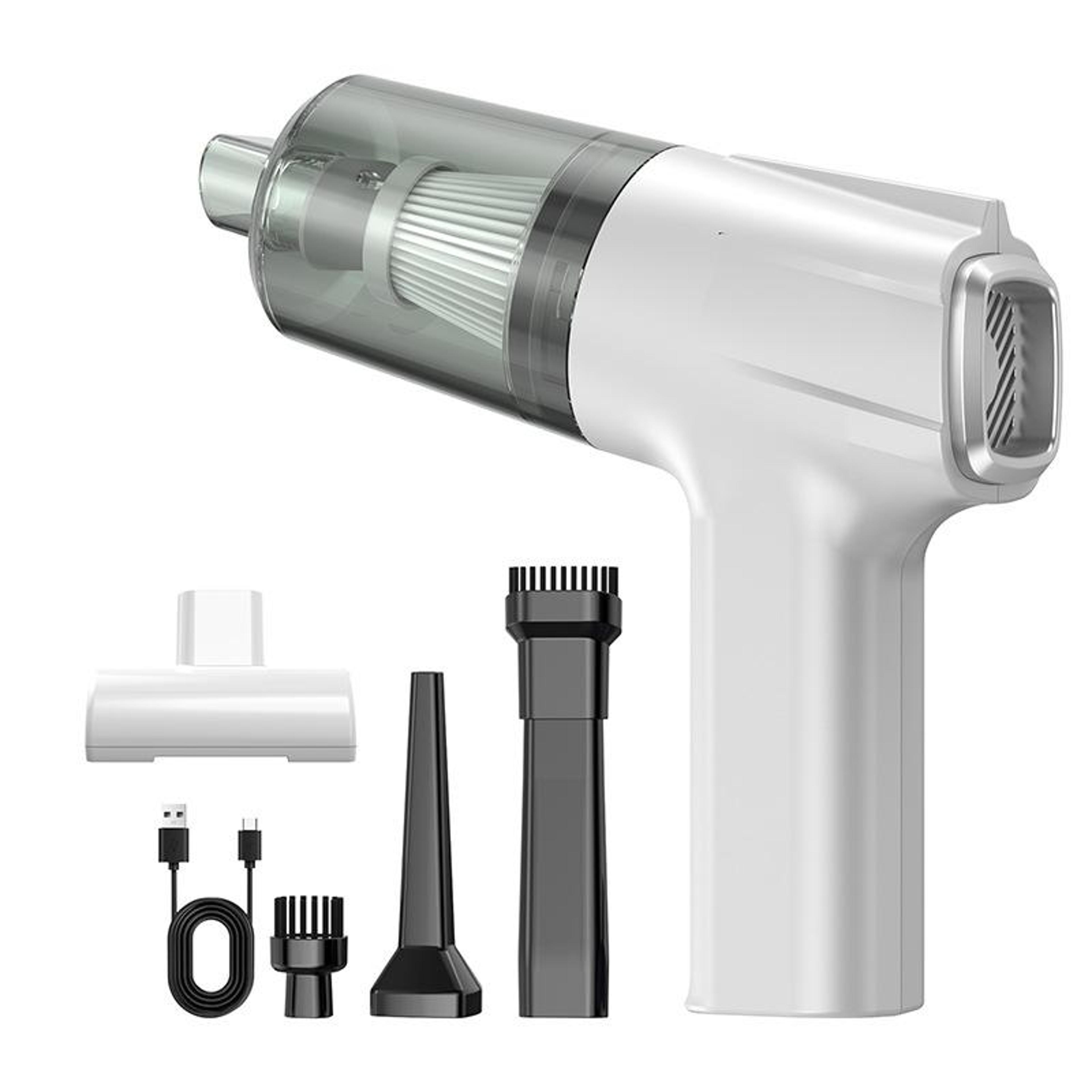 compact handheld car vacuum cleaner powerful portable suction for car and home