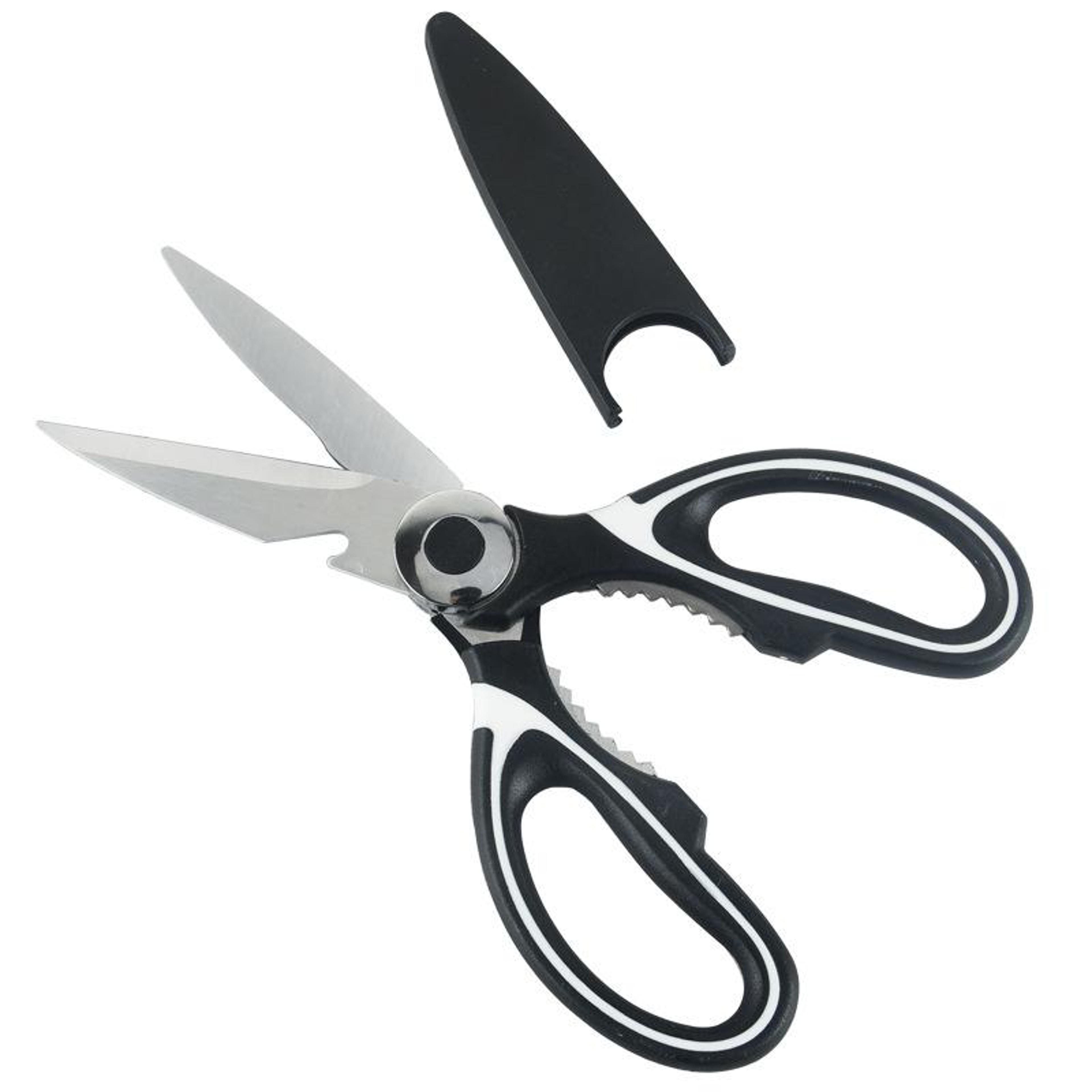 premium multi function kitchen scissors set durable stainless steel scissors for home cooking