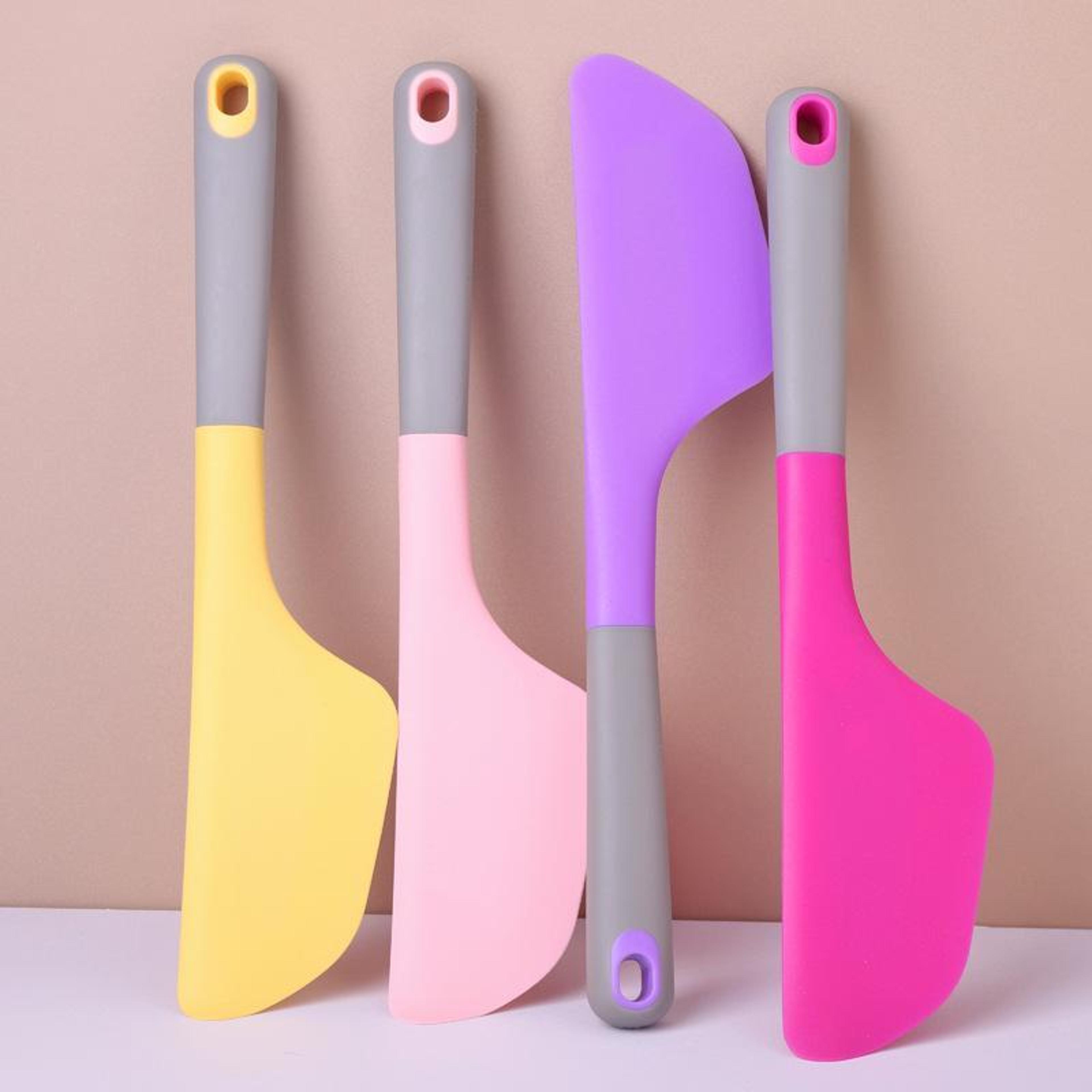 heat resistant silicone spatula large baking spreader