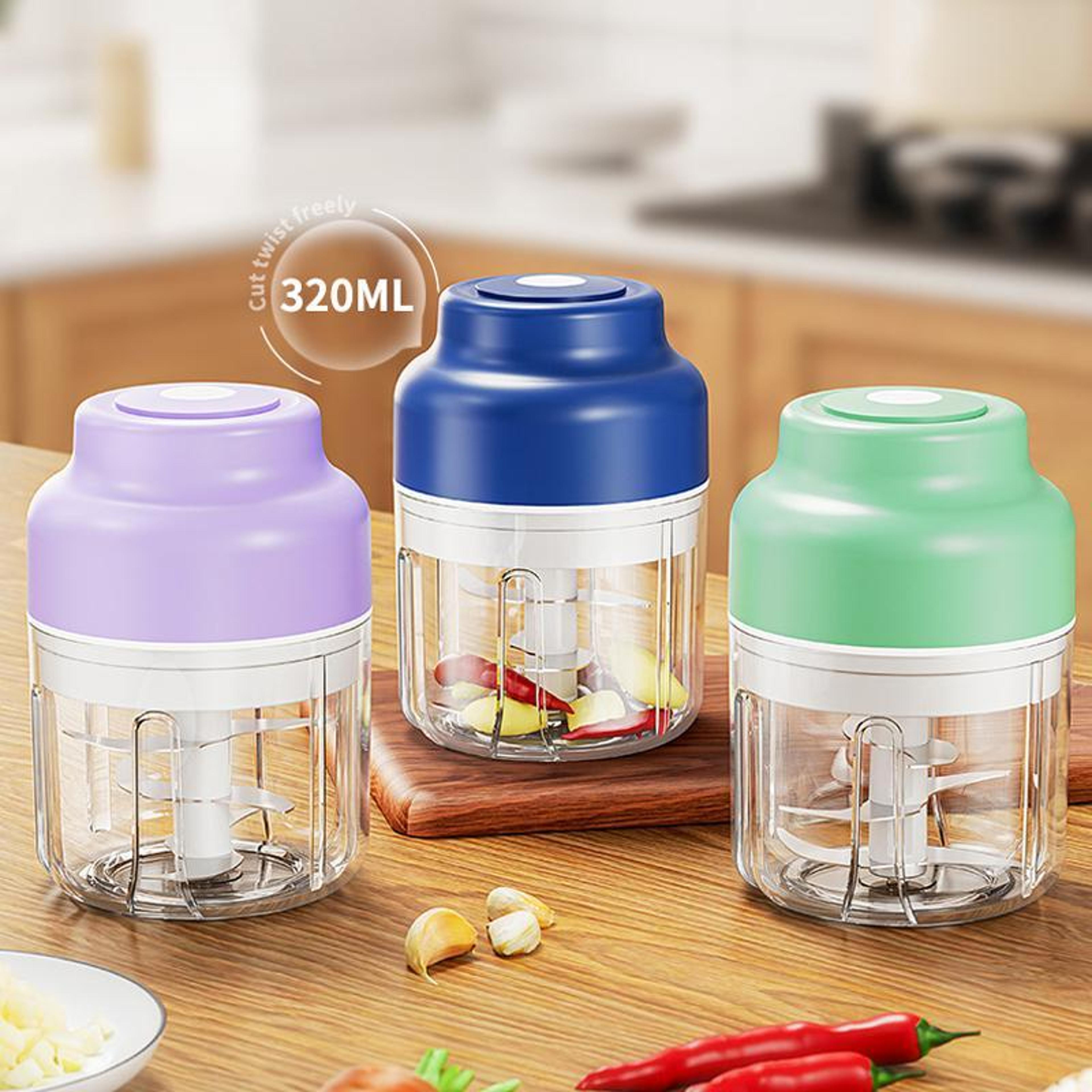 electric garlic chopper mini food processor