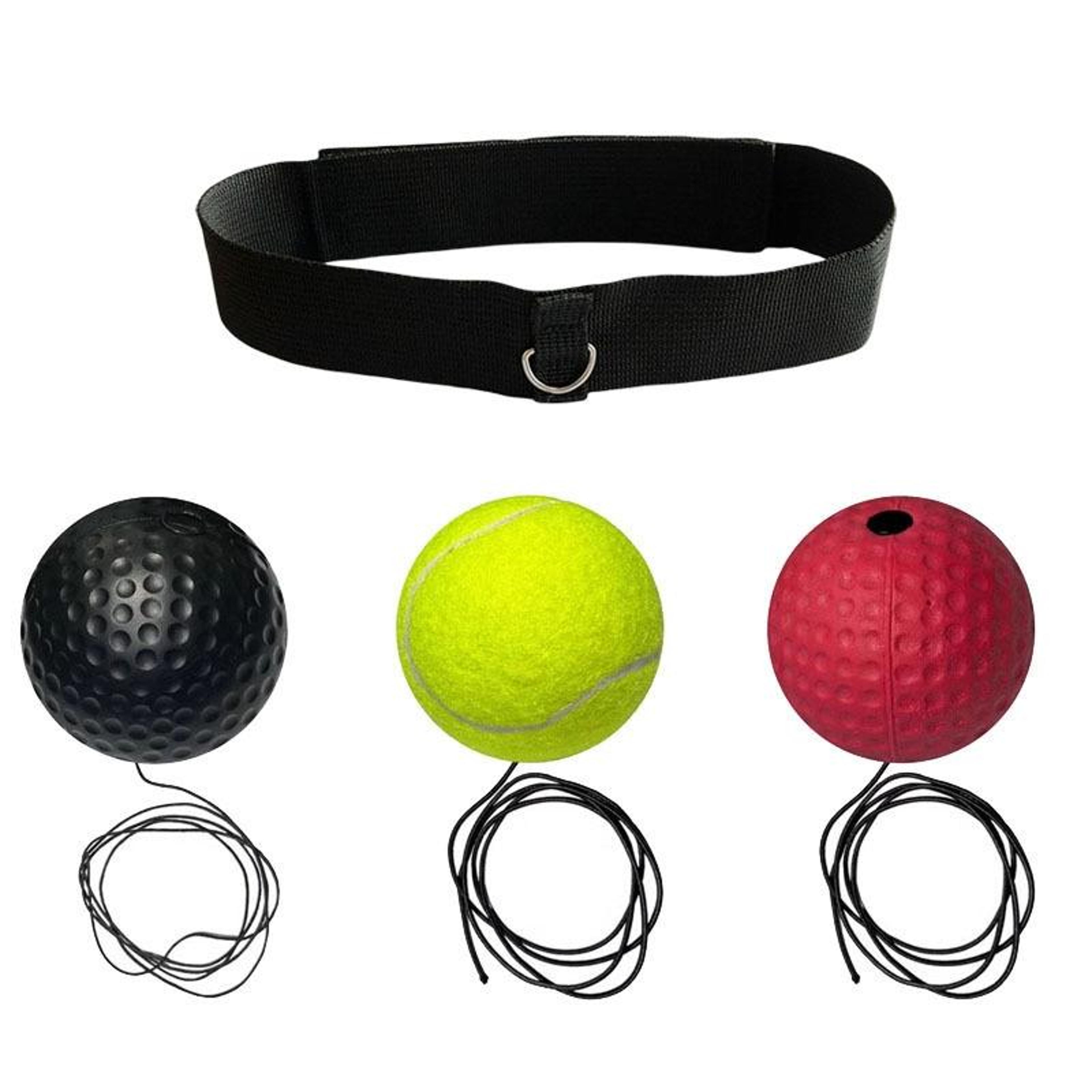 boxing reflex ball with headband for speed and coordination training