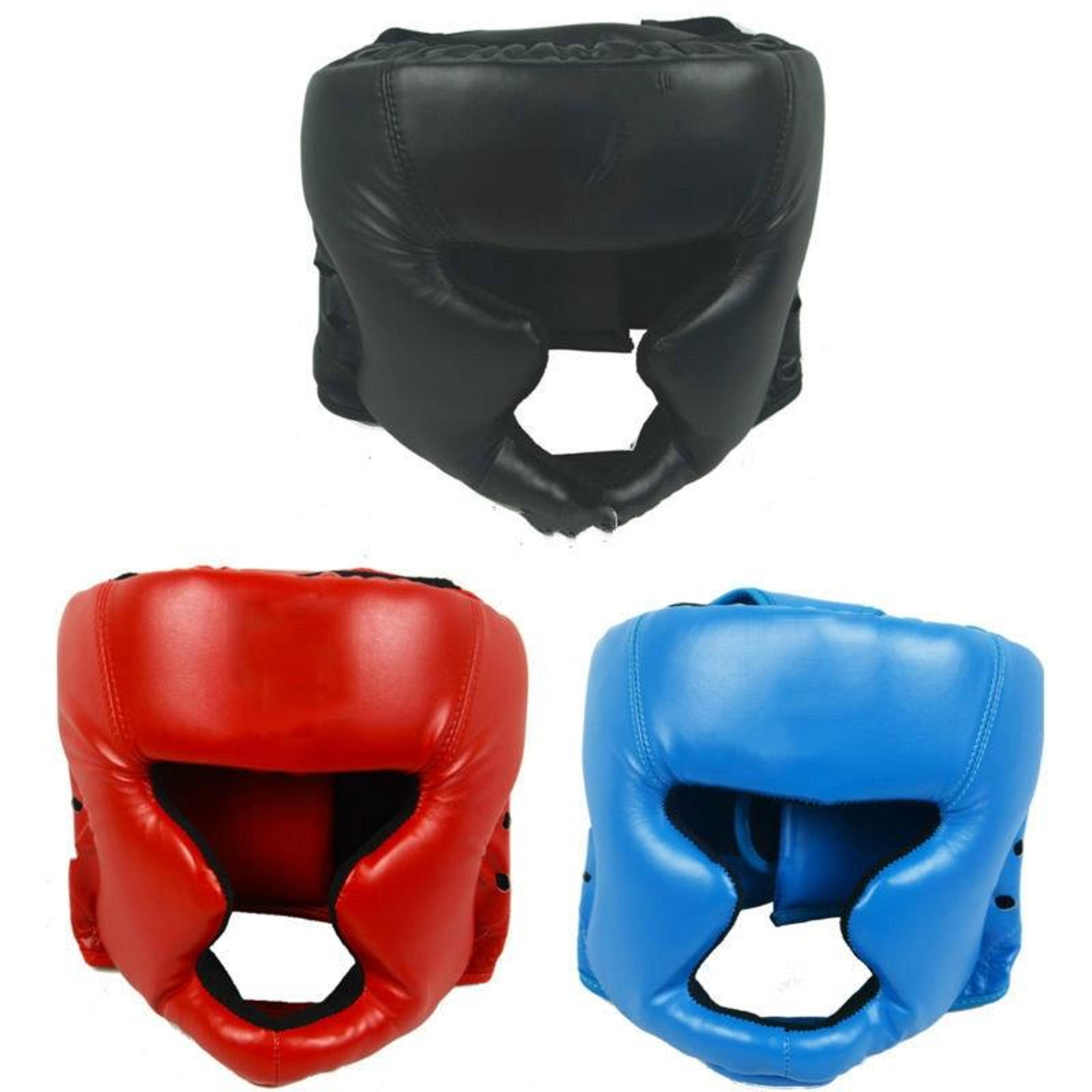 adjustable adult boxing & martial arts training helmet protective headgear