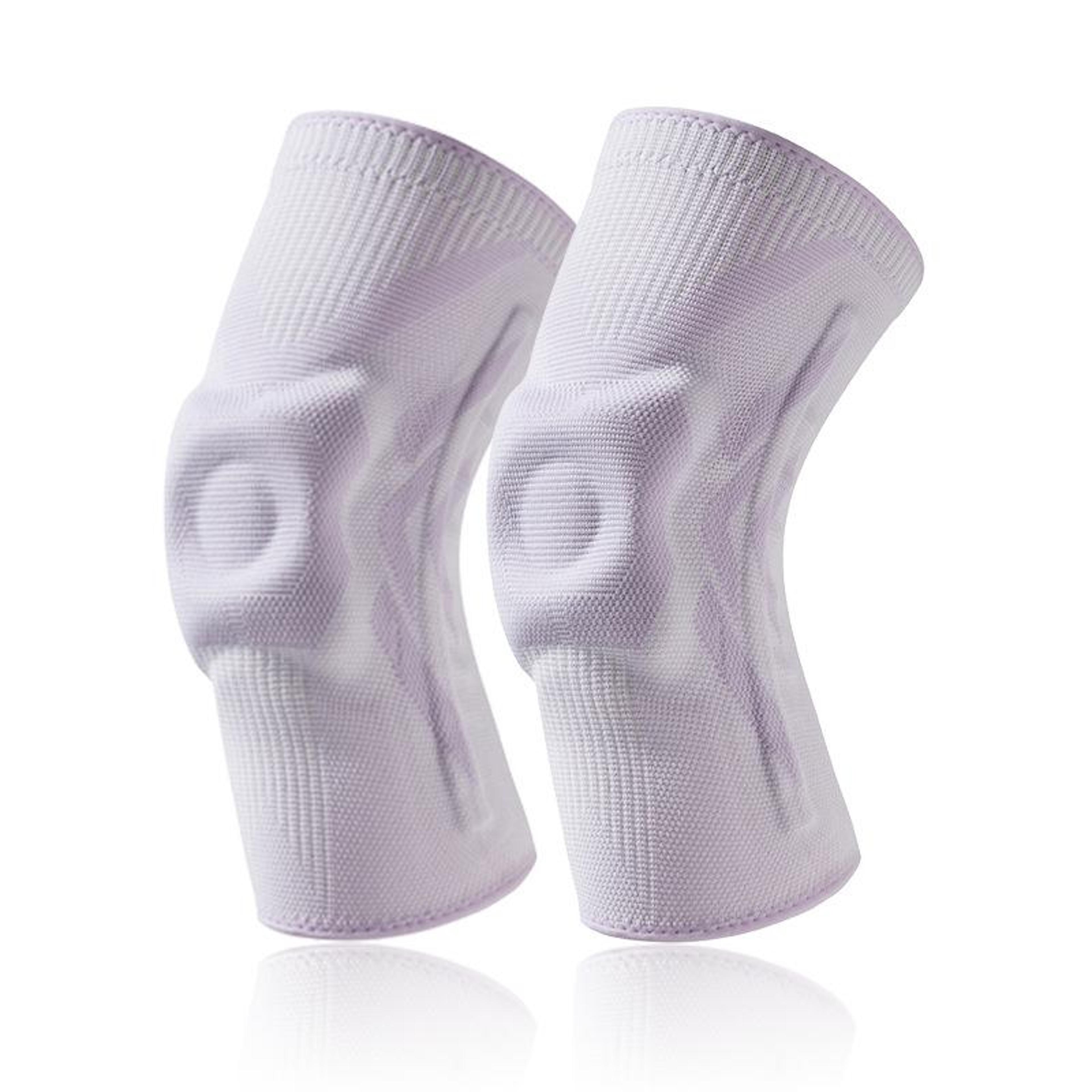 premium silicone knee brace for meniscus injury relief & sports support