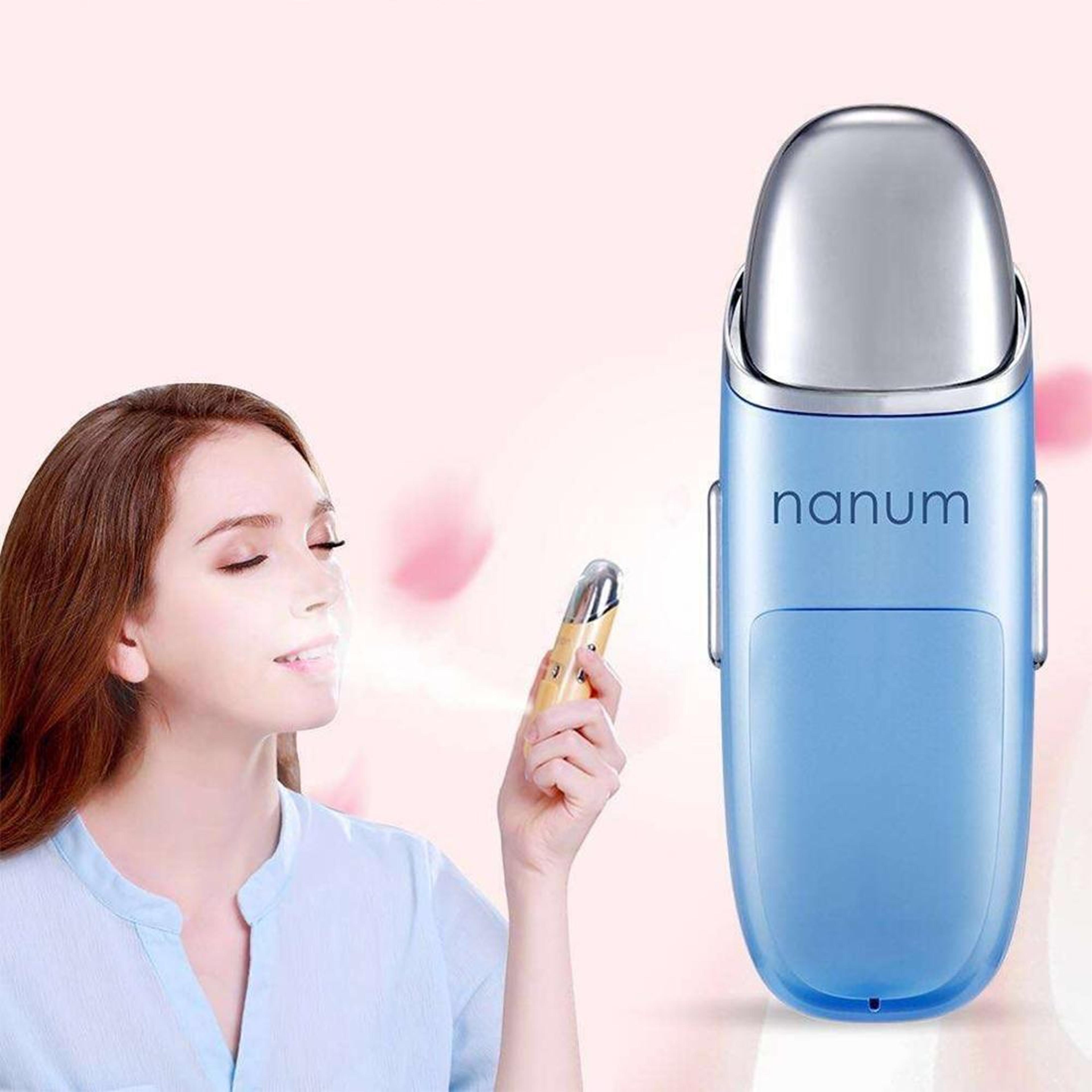facial mister and hydrating face massager portable mist sprayer