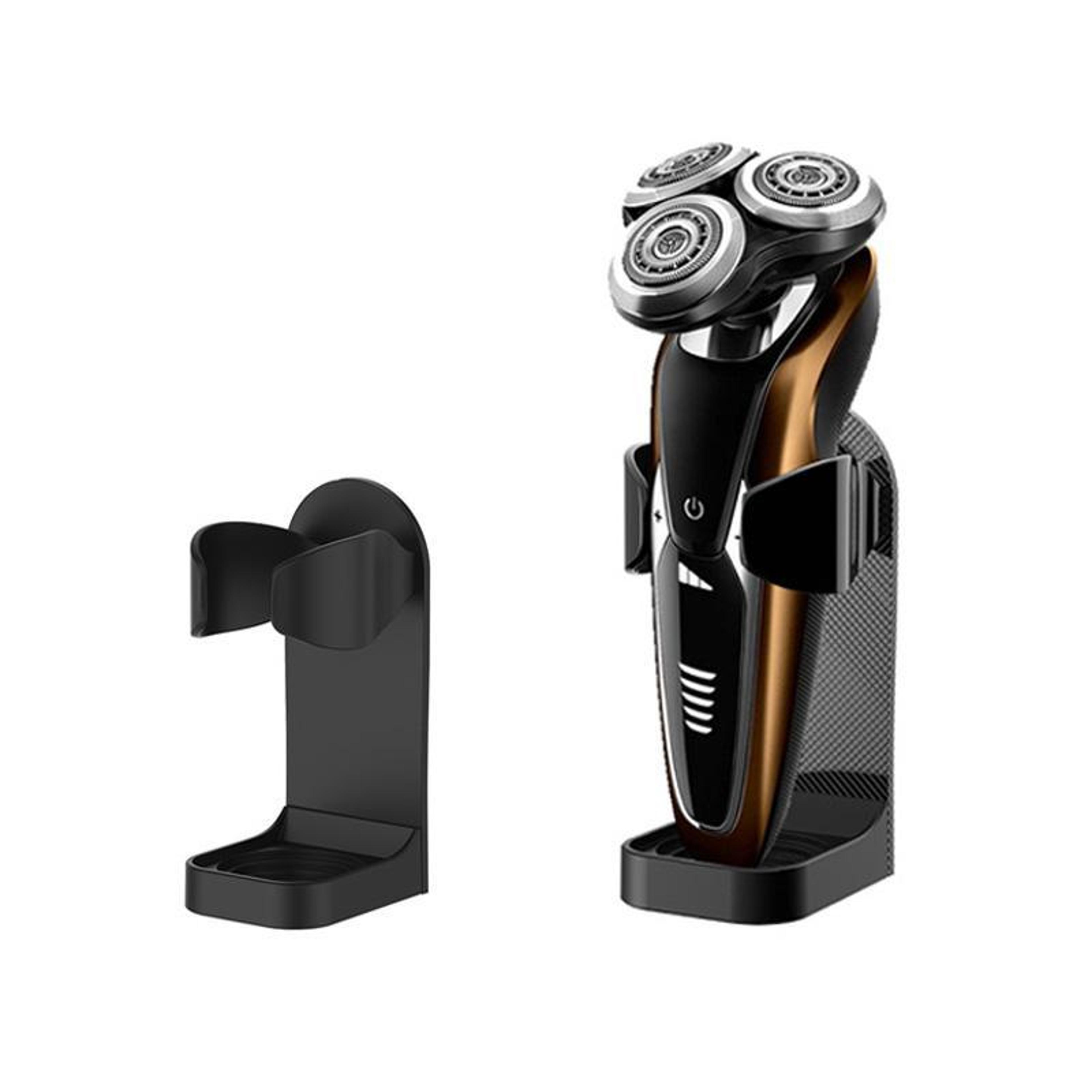 adhesive electric shaver holder wall mounted bathroom organizer