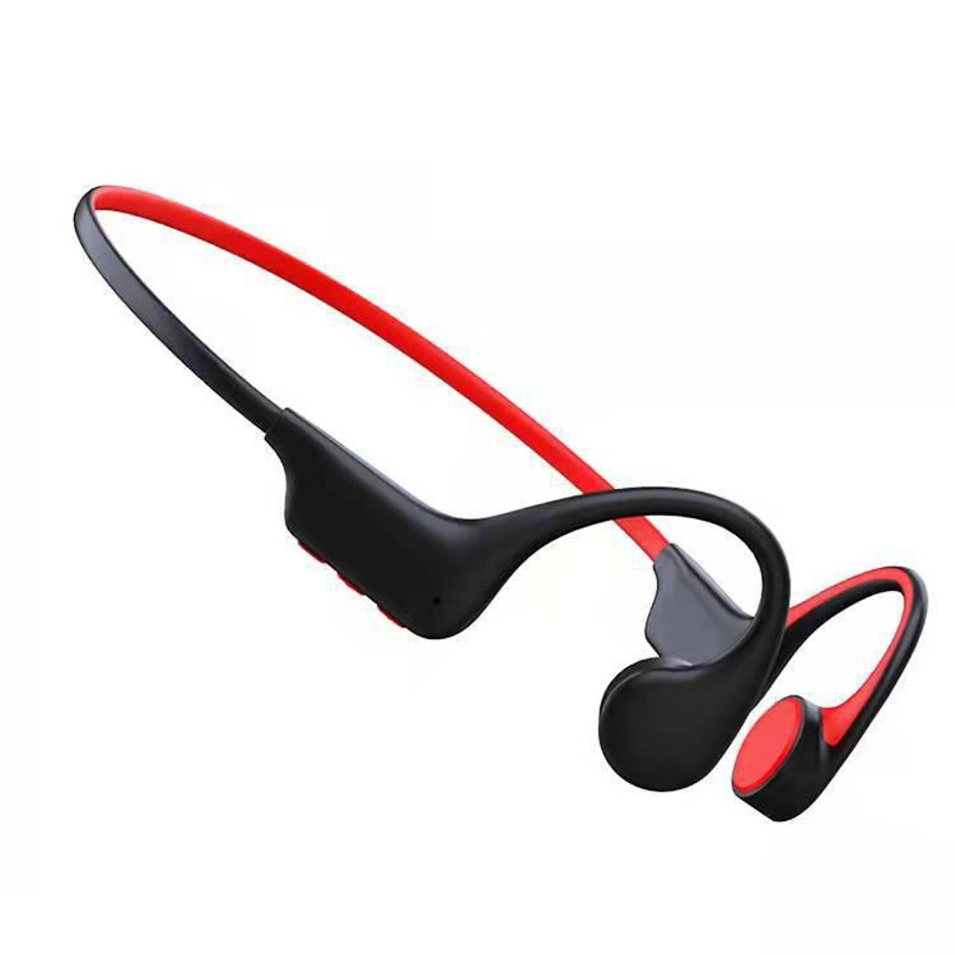 bone conduction sports bluetooth headphones wireless earhook design