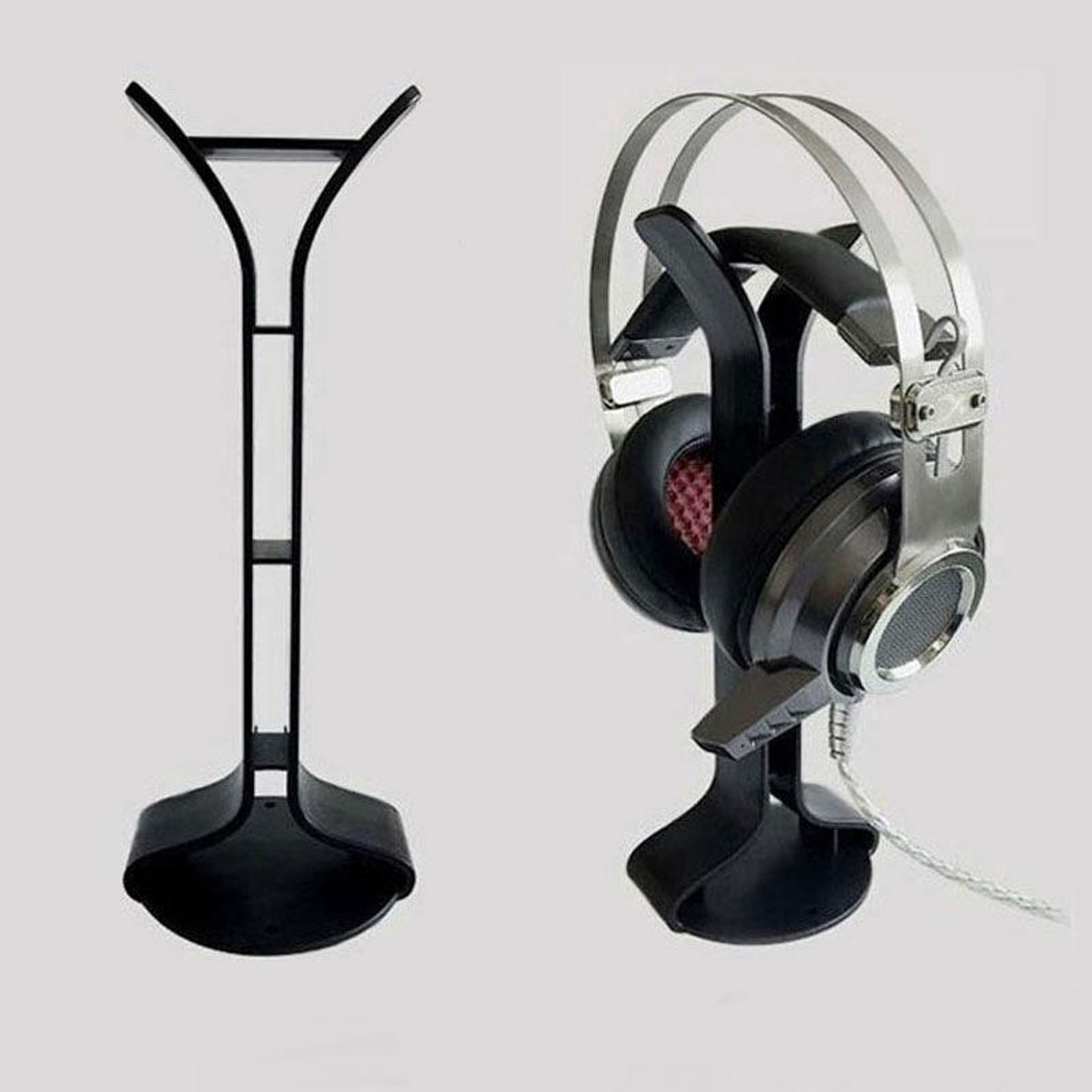 universal headphone holder stand desktop & internet cafe display