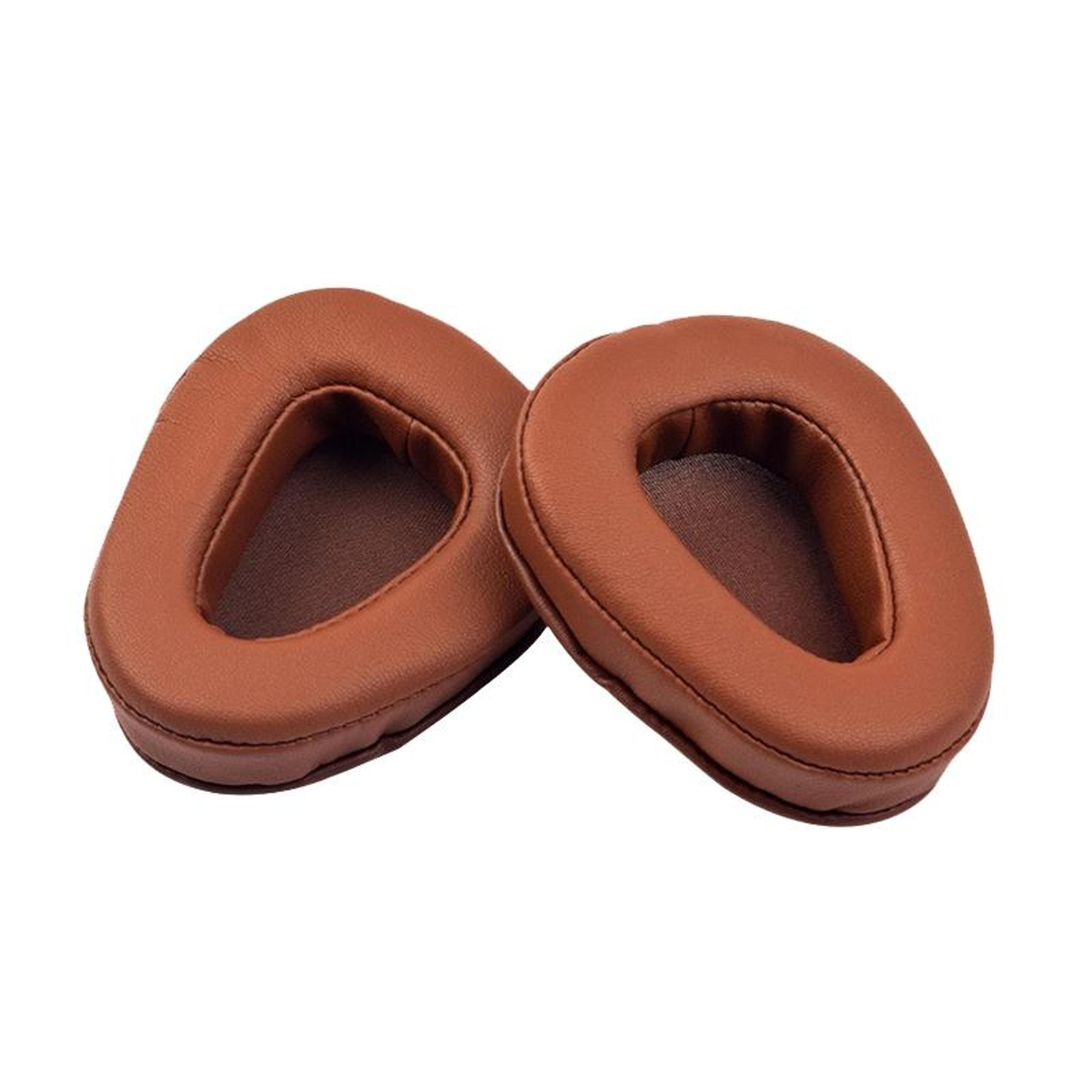 premium leather headphone replacement cushions