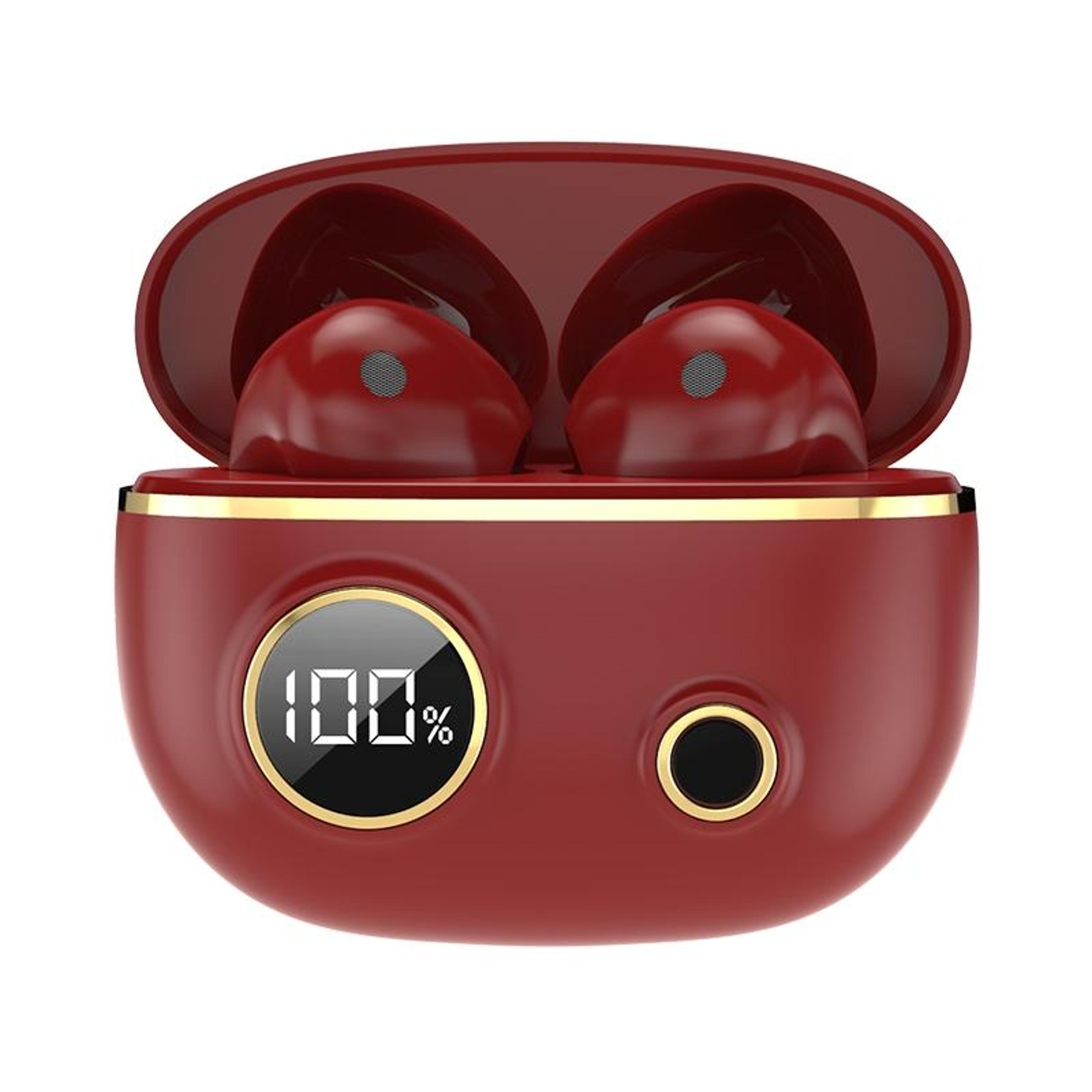 tws bluetooth noise canceling earphones waterproof 9d stereo sports headphones with charging case